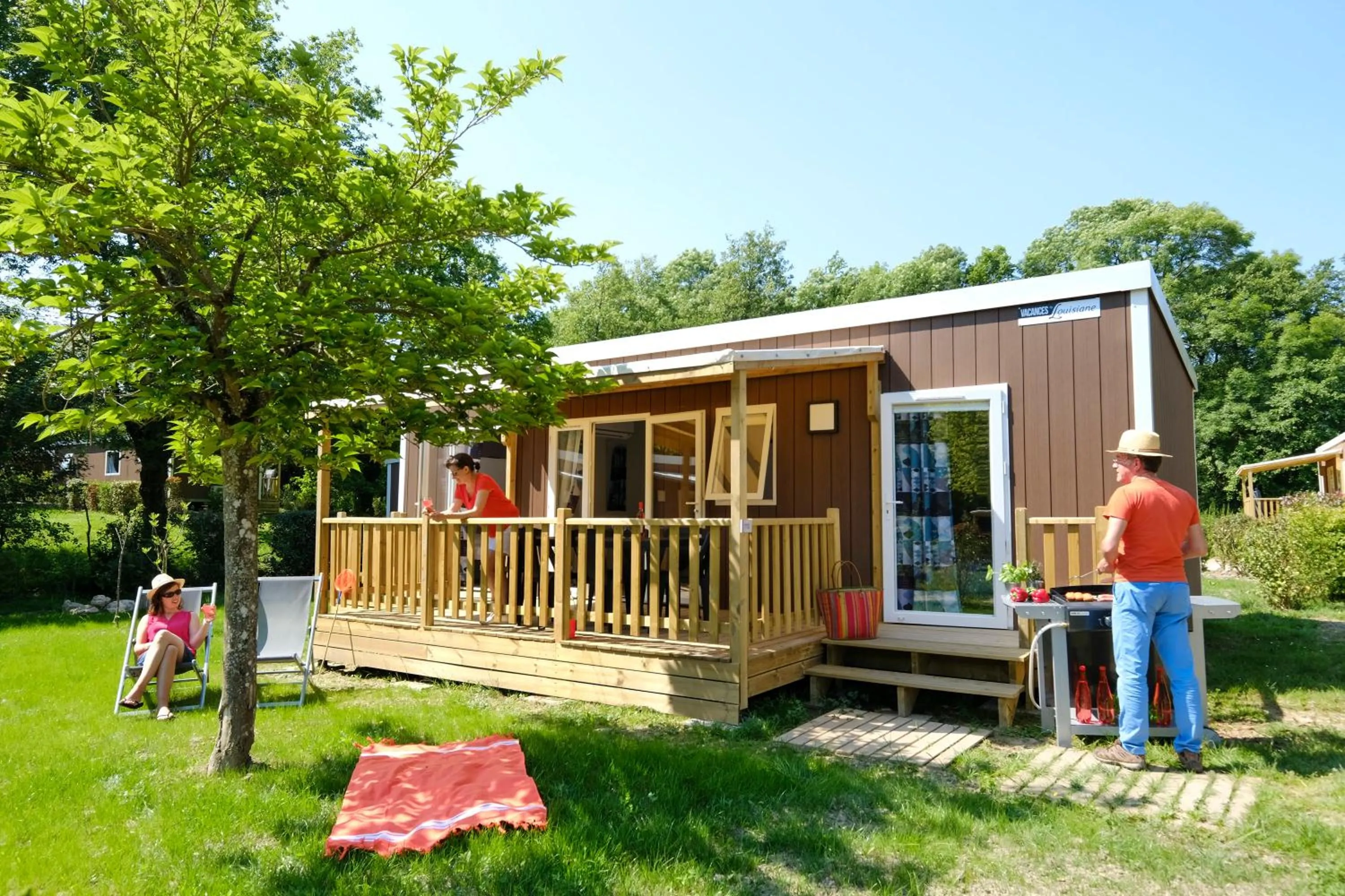 Photo of the whole room in Camping Capfun La Bretèche