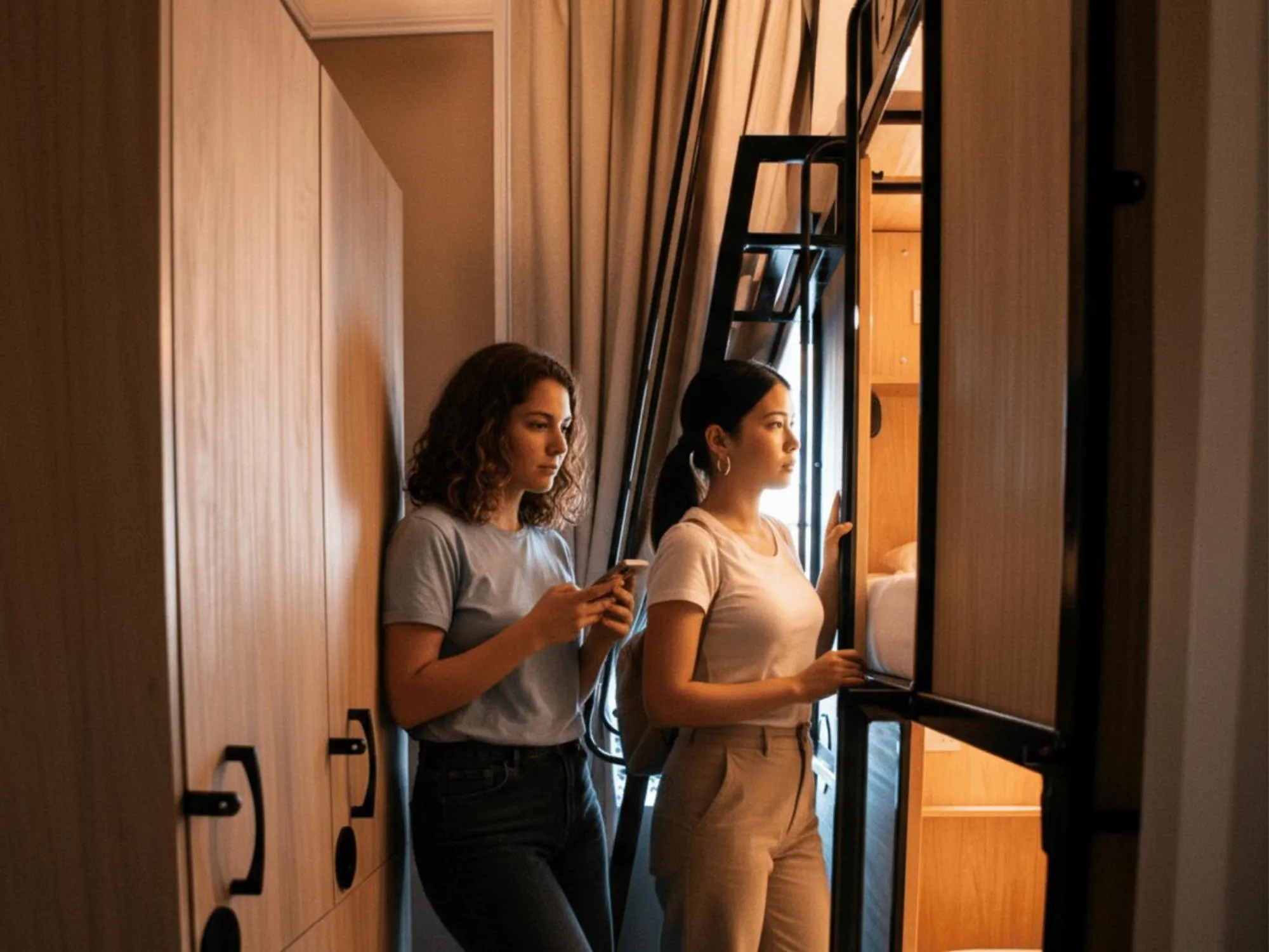 Bed in Gardiner House Hostel