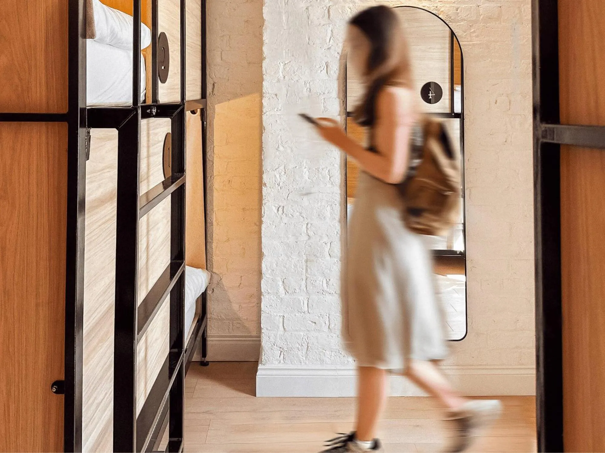 Bed in Gardiner House Hostel