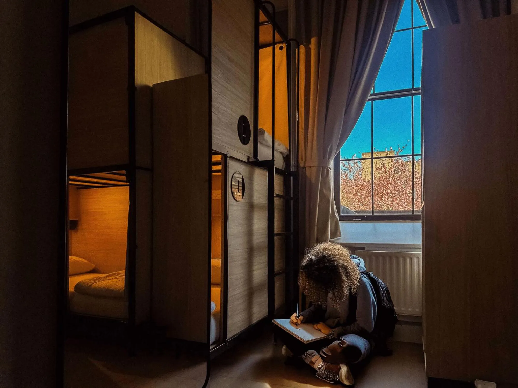 Bed in Gardiner House Hostel