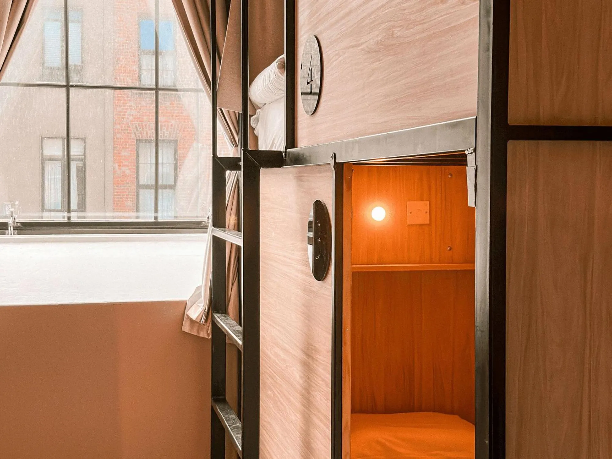 Bed in Gardiner House Hostel