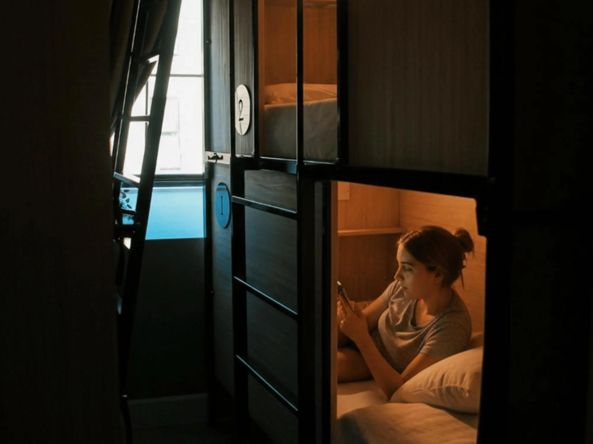 Bed in Gardiner House Hostel