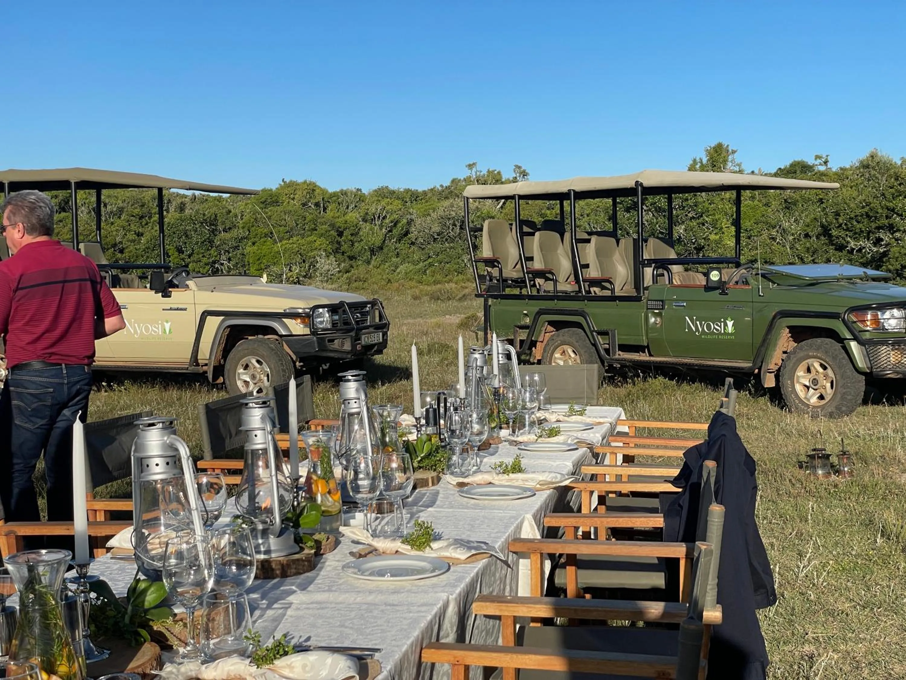 Restaurant/places to eat in Nyosi Wildlife Reserve