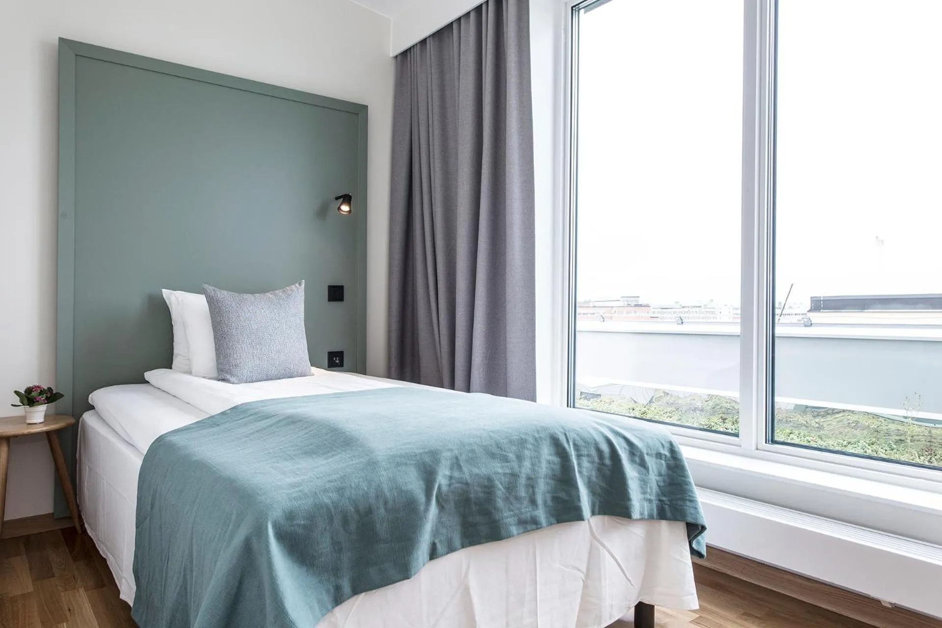 Bed in Biz Apartment Hammarby Sjöstad