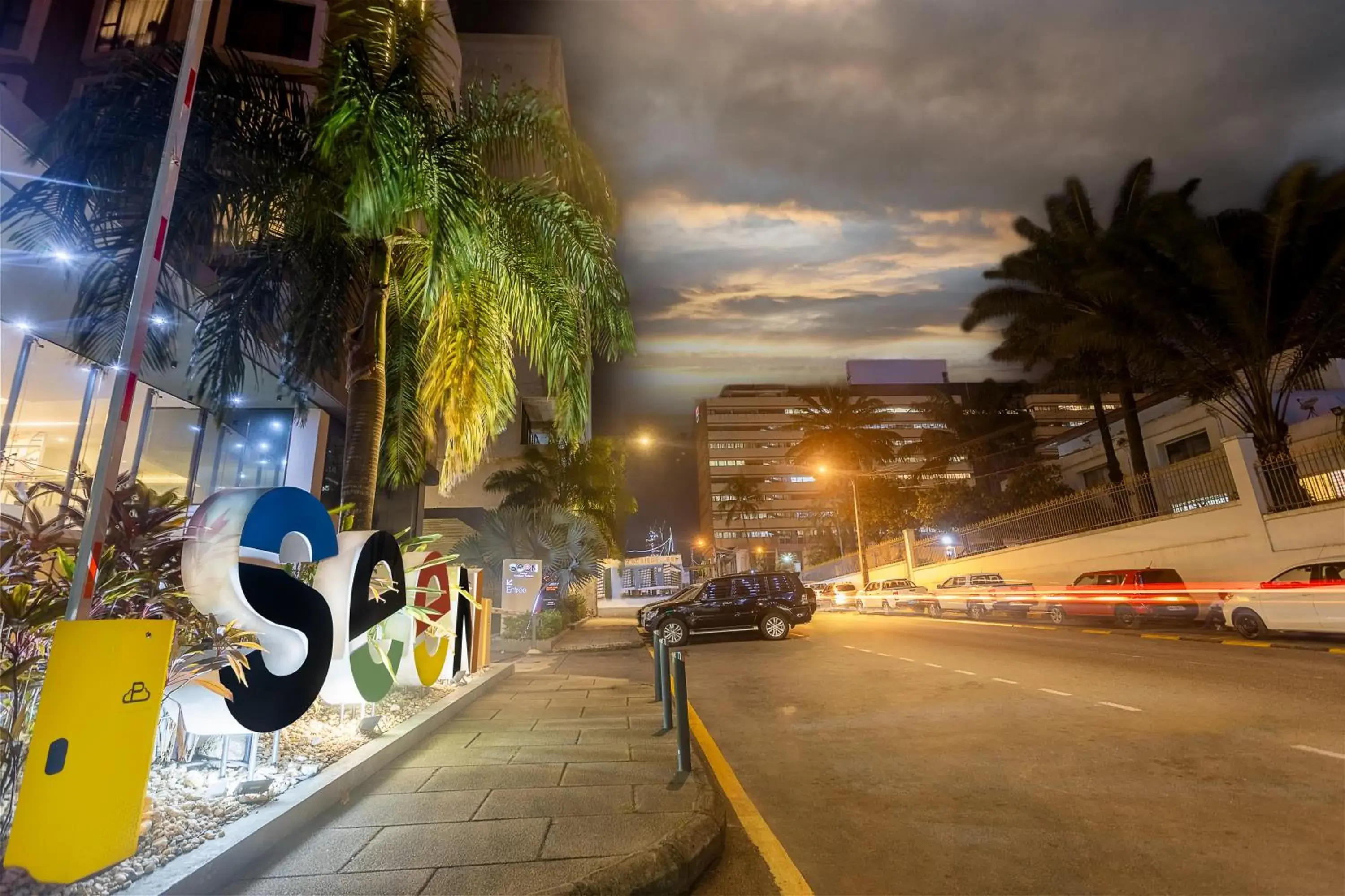 Property building in Seen Hotel Abidjan Plateau Property building in Seen Hotel Abidjan Plateau