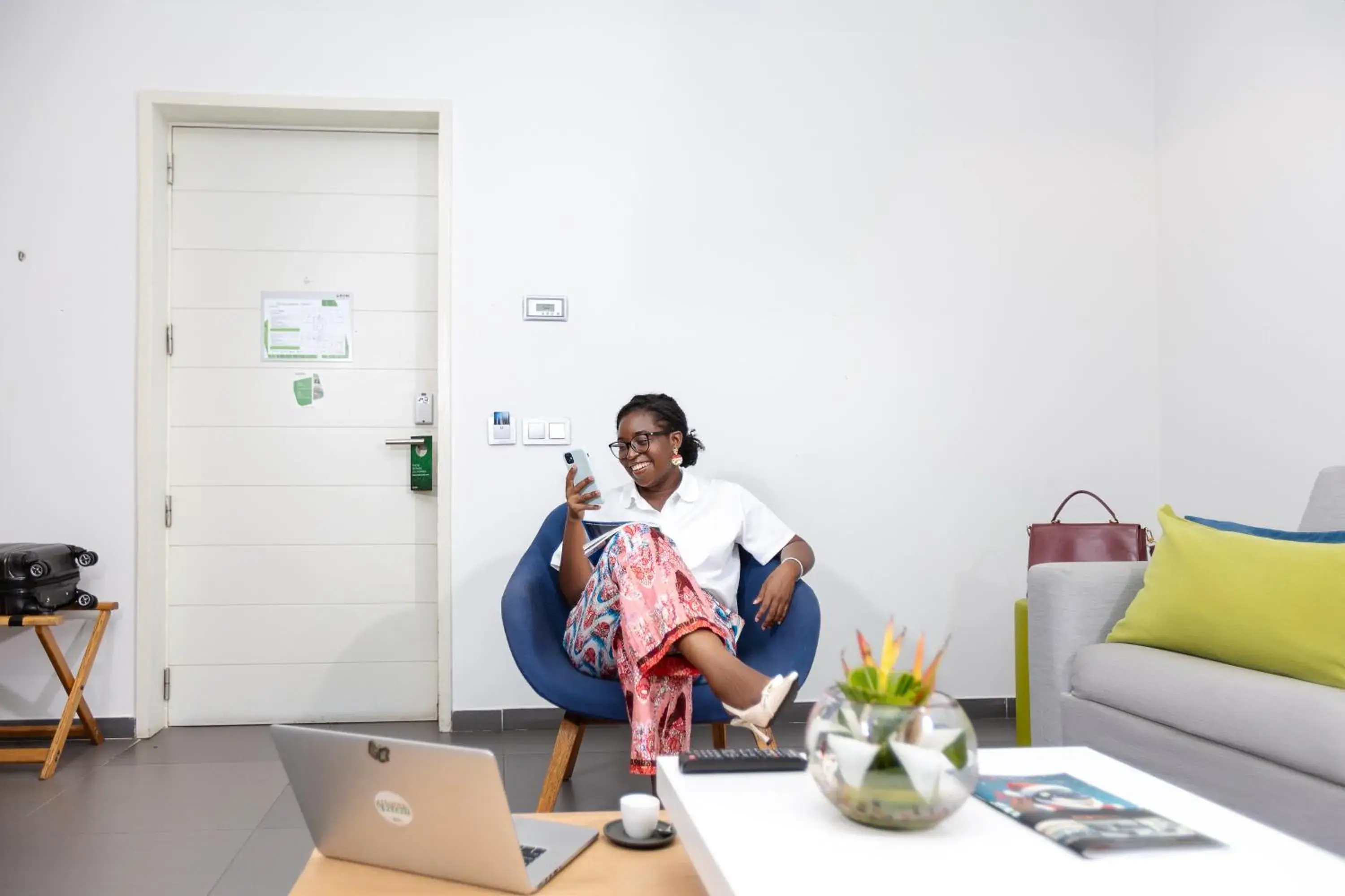 Living room in Seen Hotel Abidjan Plateau Living room in Seen Hotel Abidjan Plateau