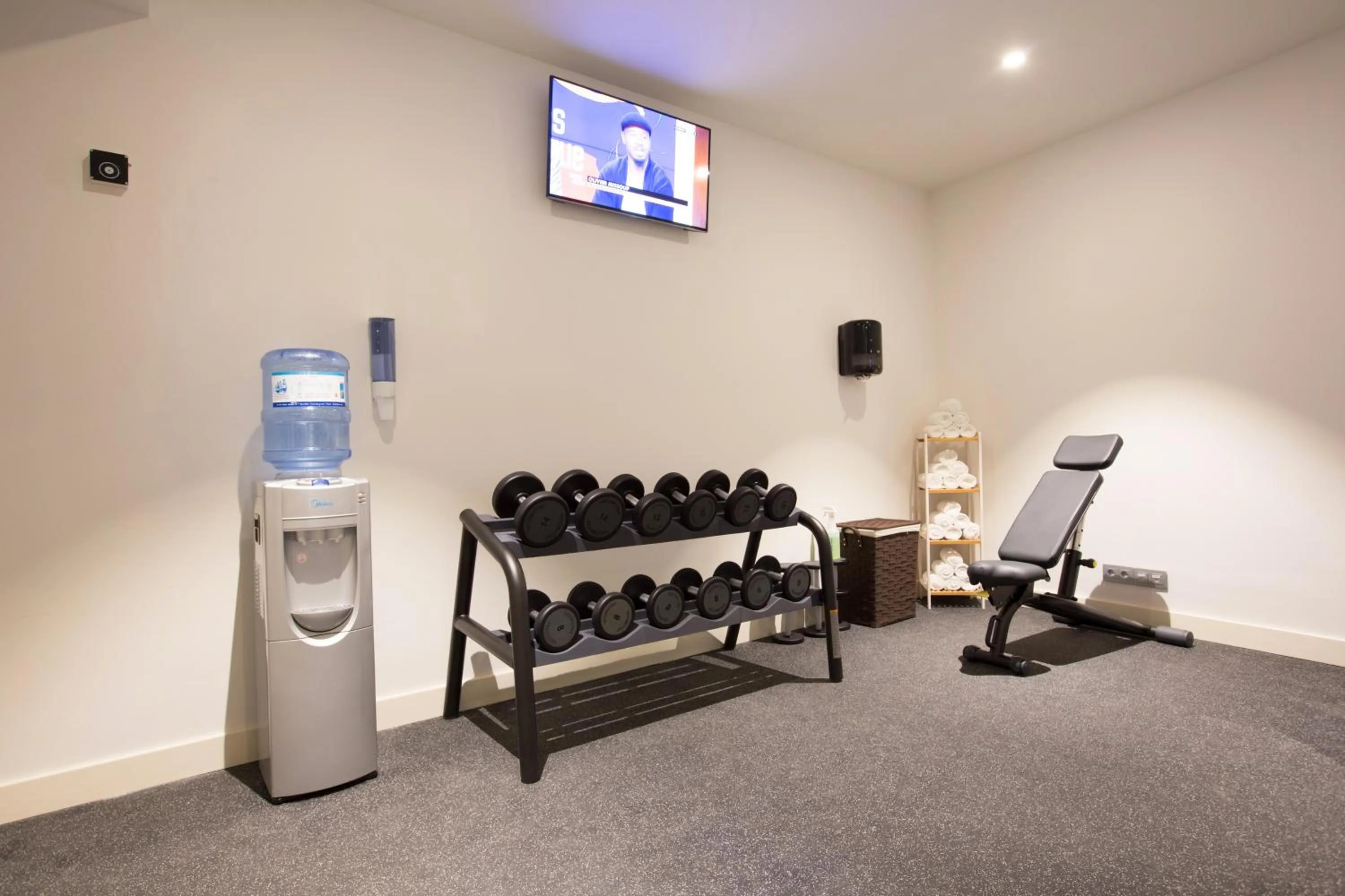Fitness centre/facilities in Seen Hotel Abidjan Plateau