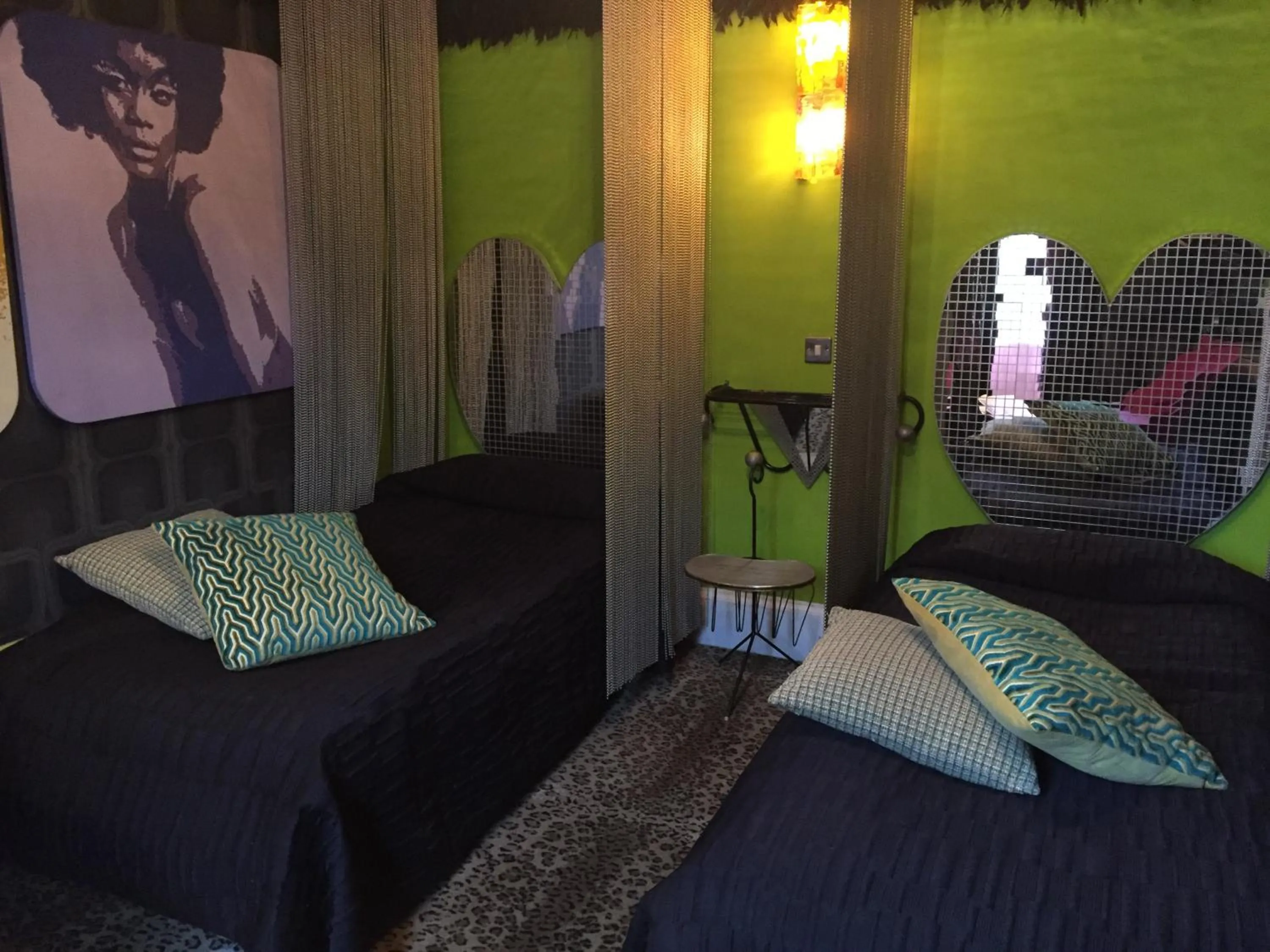 Bed in Pavilion Hotel