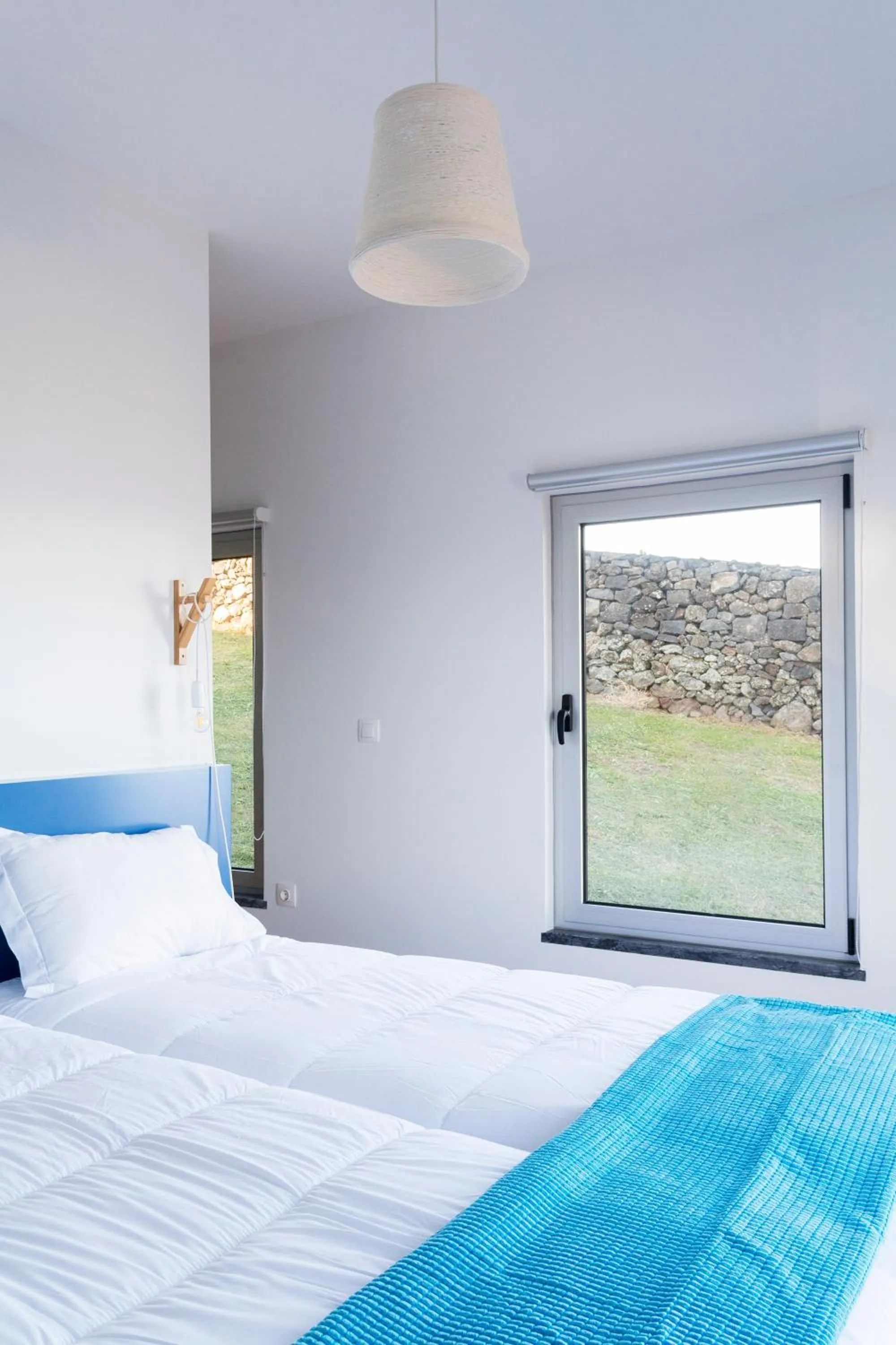 Bedroom, Bed in Lofts Azul Pastel