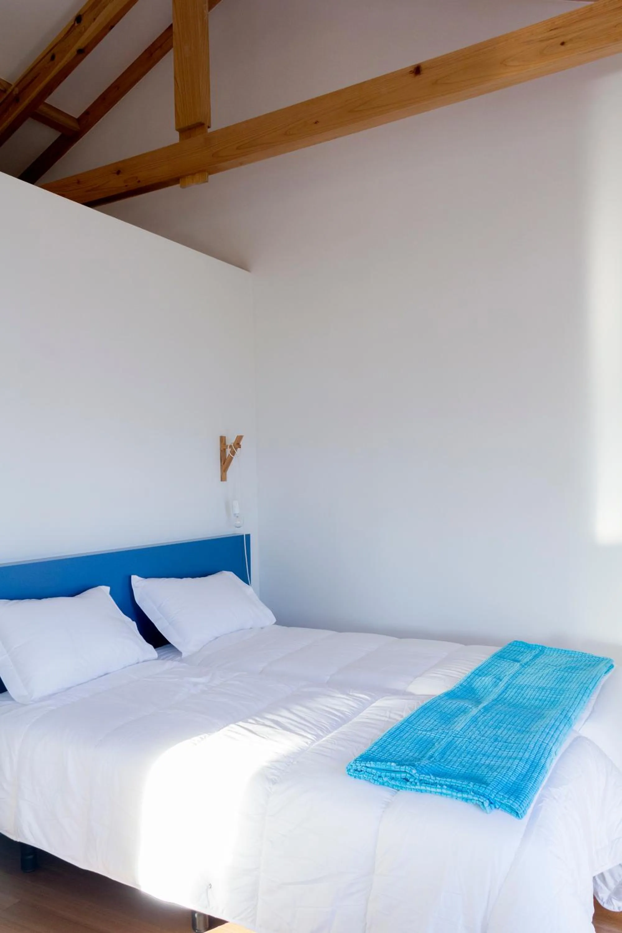 Bedroom, Bed in Lofts Azul Pastel
