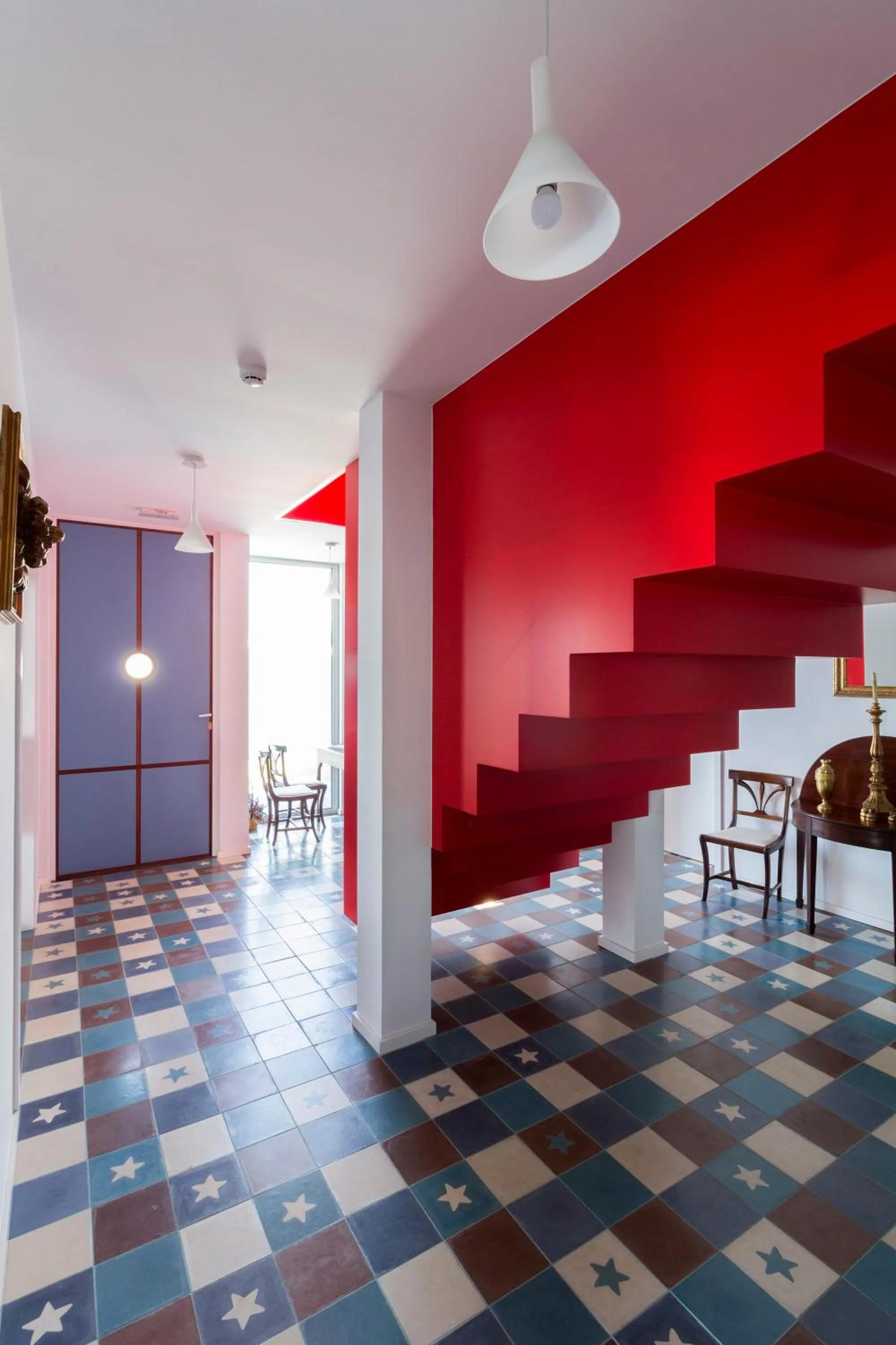 Lobby or reception in Lofts Azul Pastel