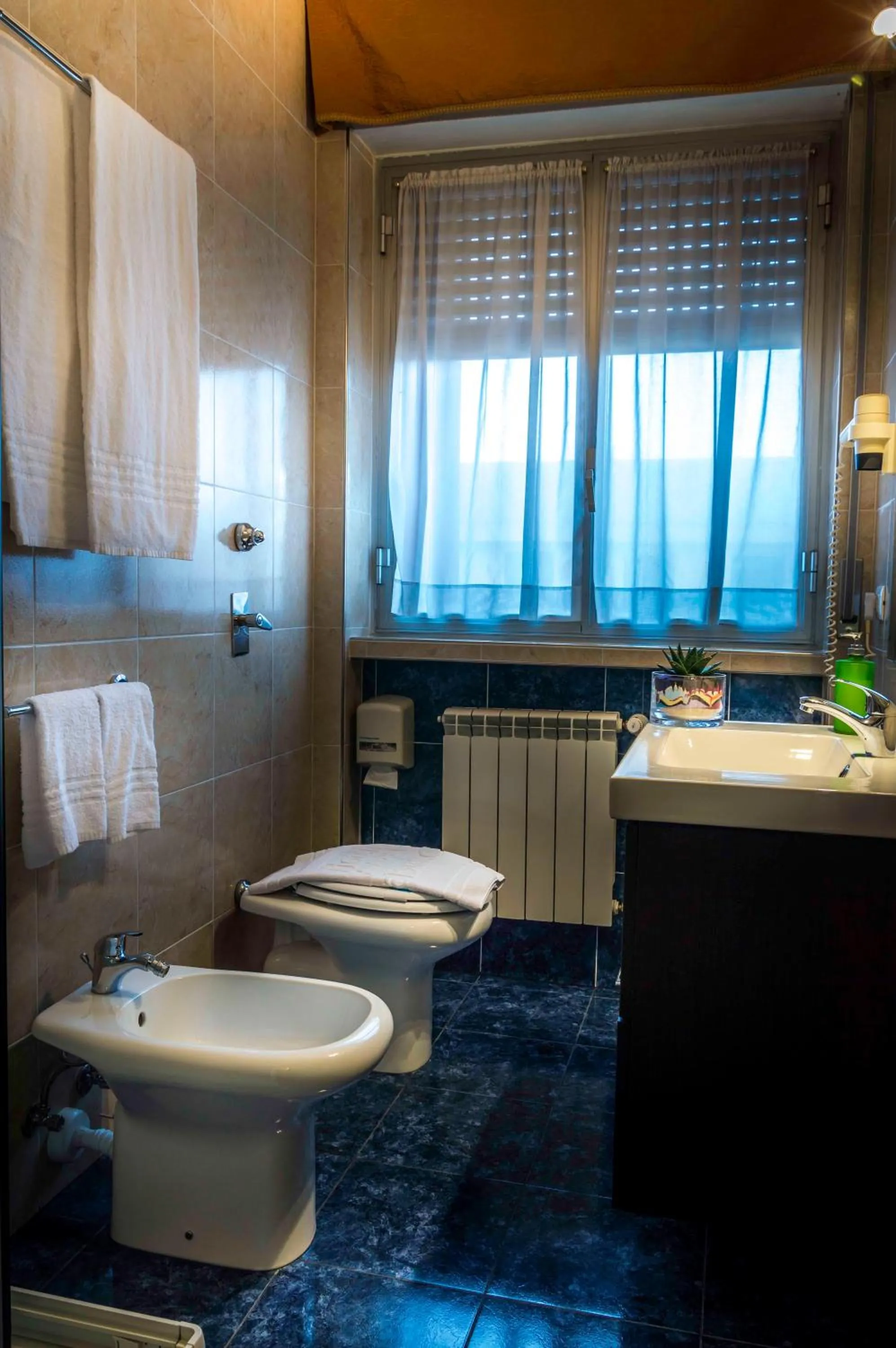 Bathroom in Hotel La Bussola