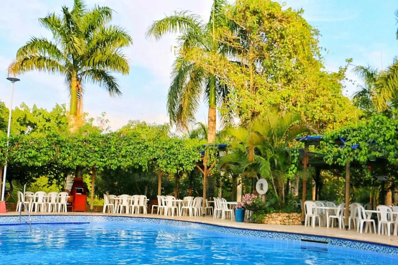 Swimming pool in Eco Hotel Villa Martha