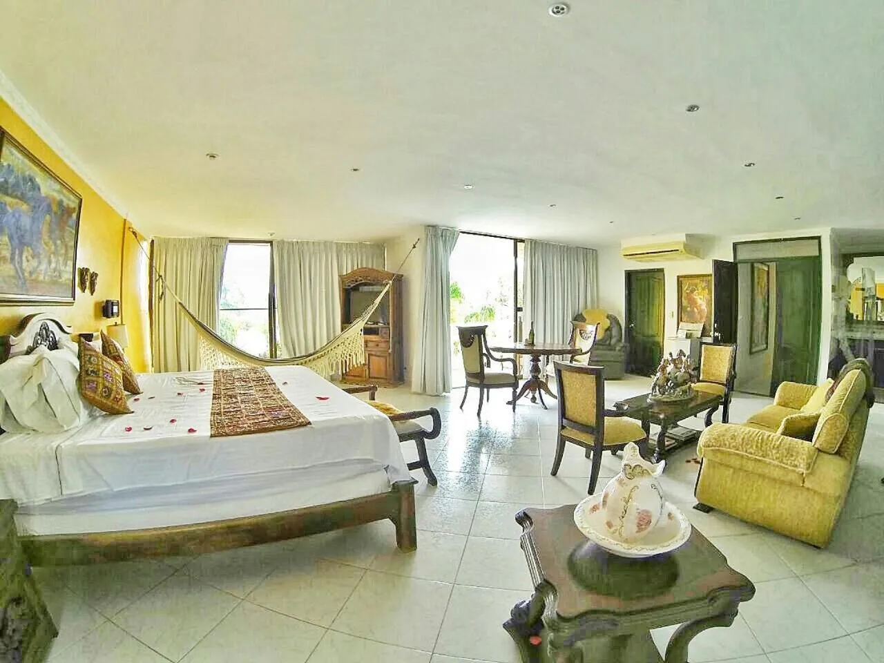 Bedroom, Bed in Eco Hotel Villa Martha