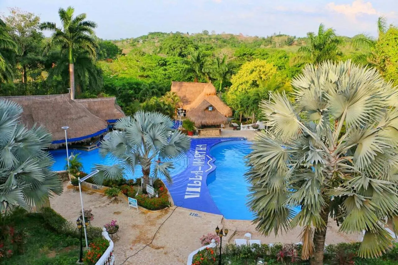 Bird's eye view in Eco Hotel Villa Martha