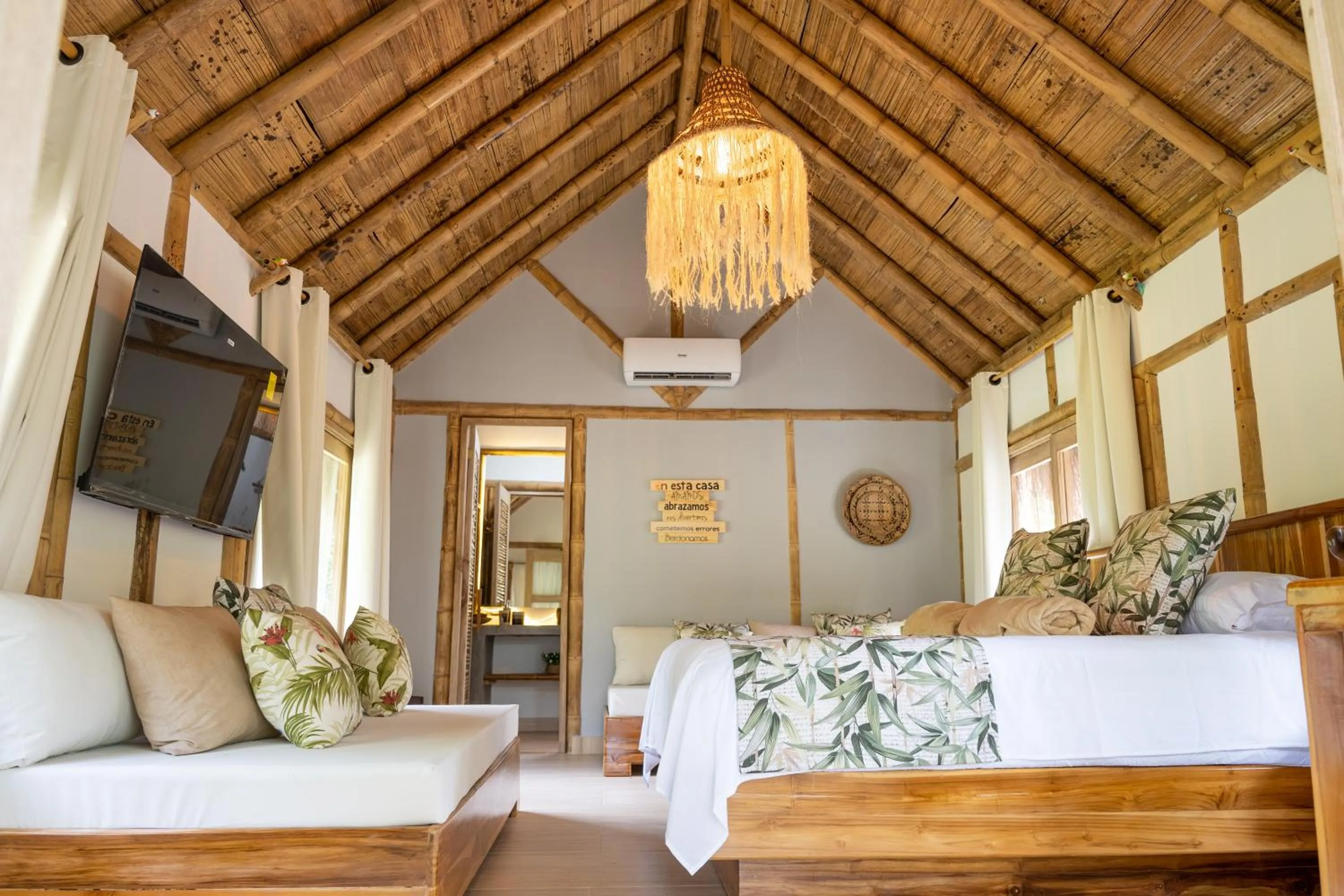 Bedroom in Eco Hotel Villa Martha