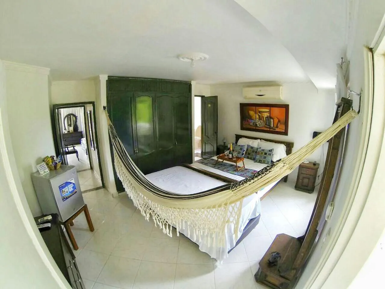 Bedroom, Bed in Eco Hotel Villa Martha