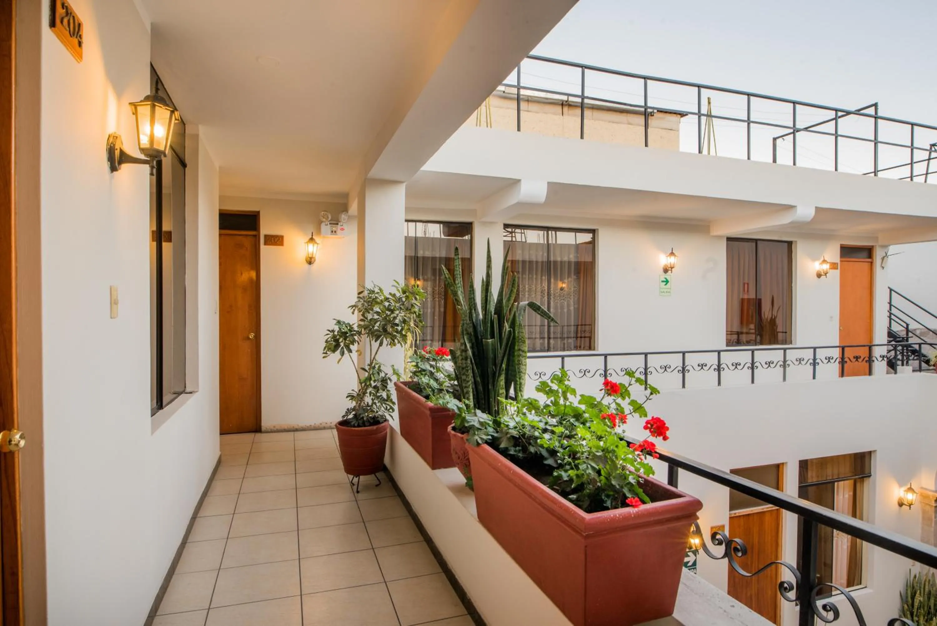 Patio in Santa Marta Hotel