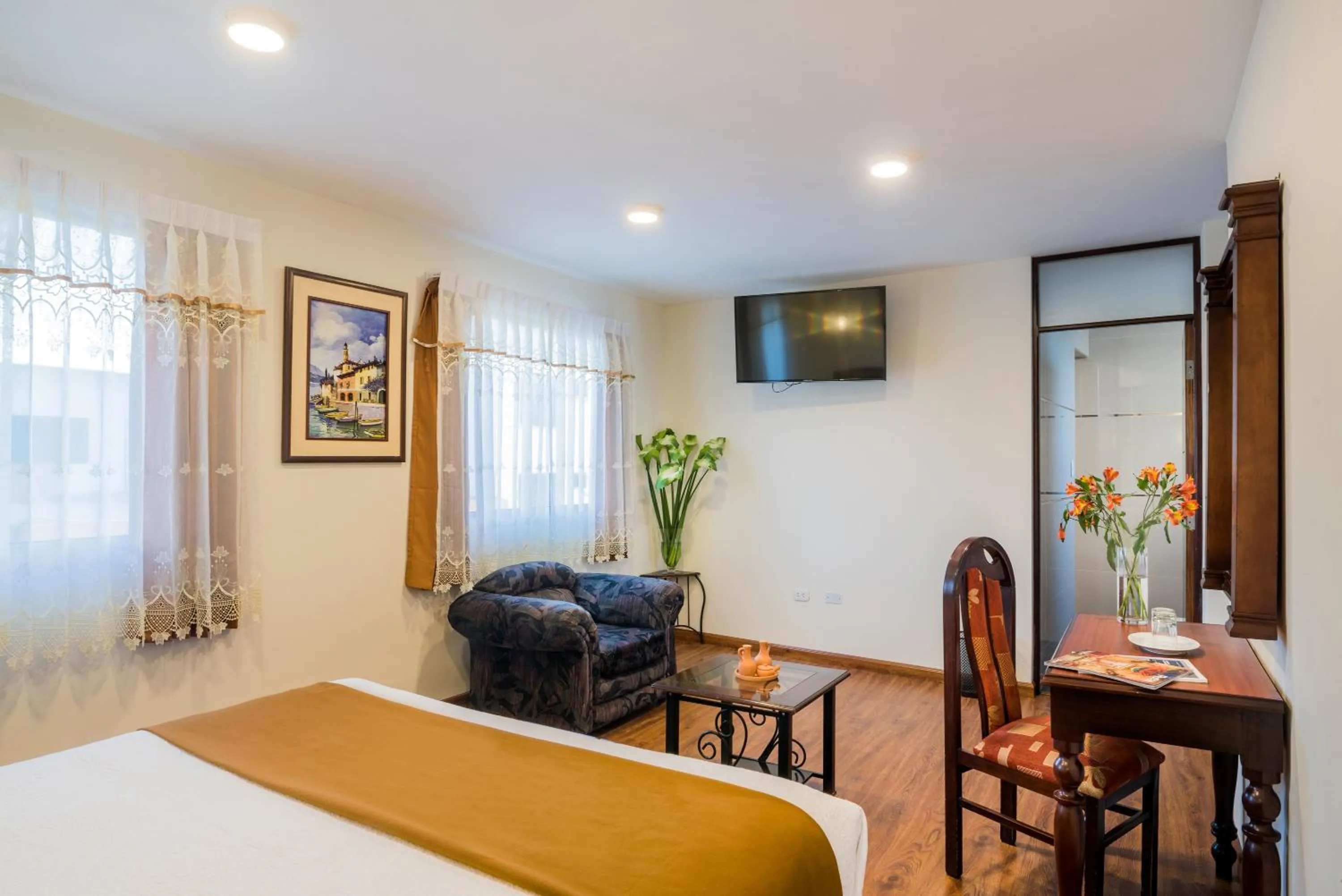 Photo of the whole room, Bed in Santa Marta Hotel