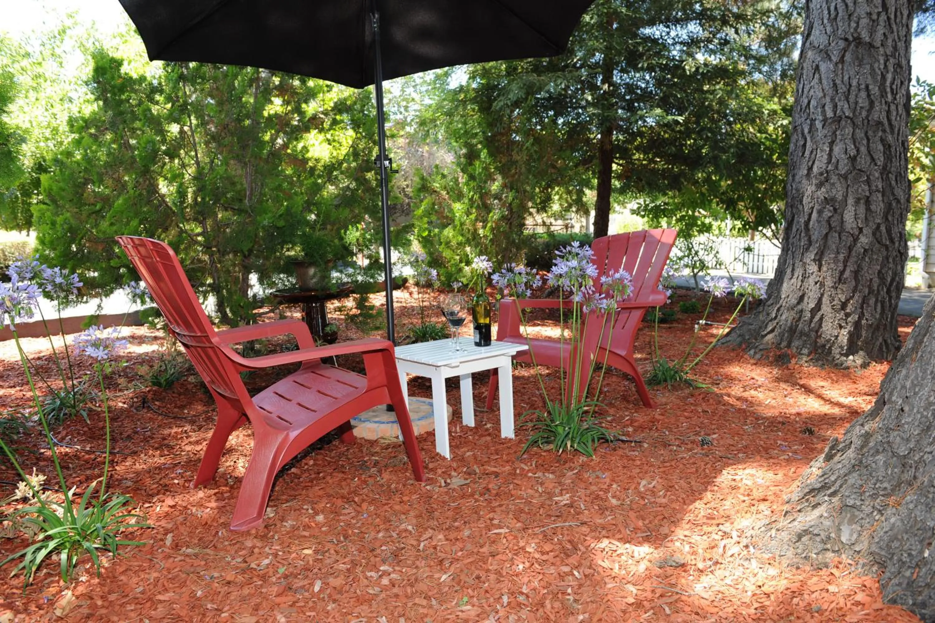 Seating area in The Giraffe