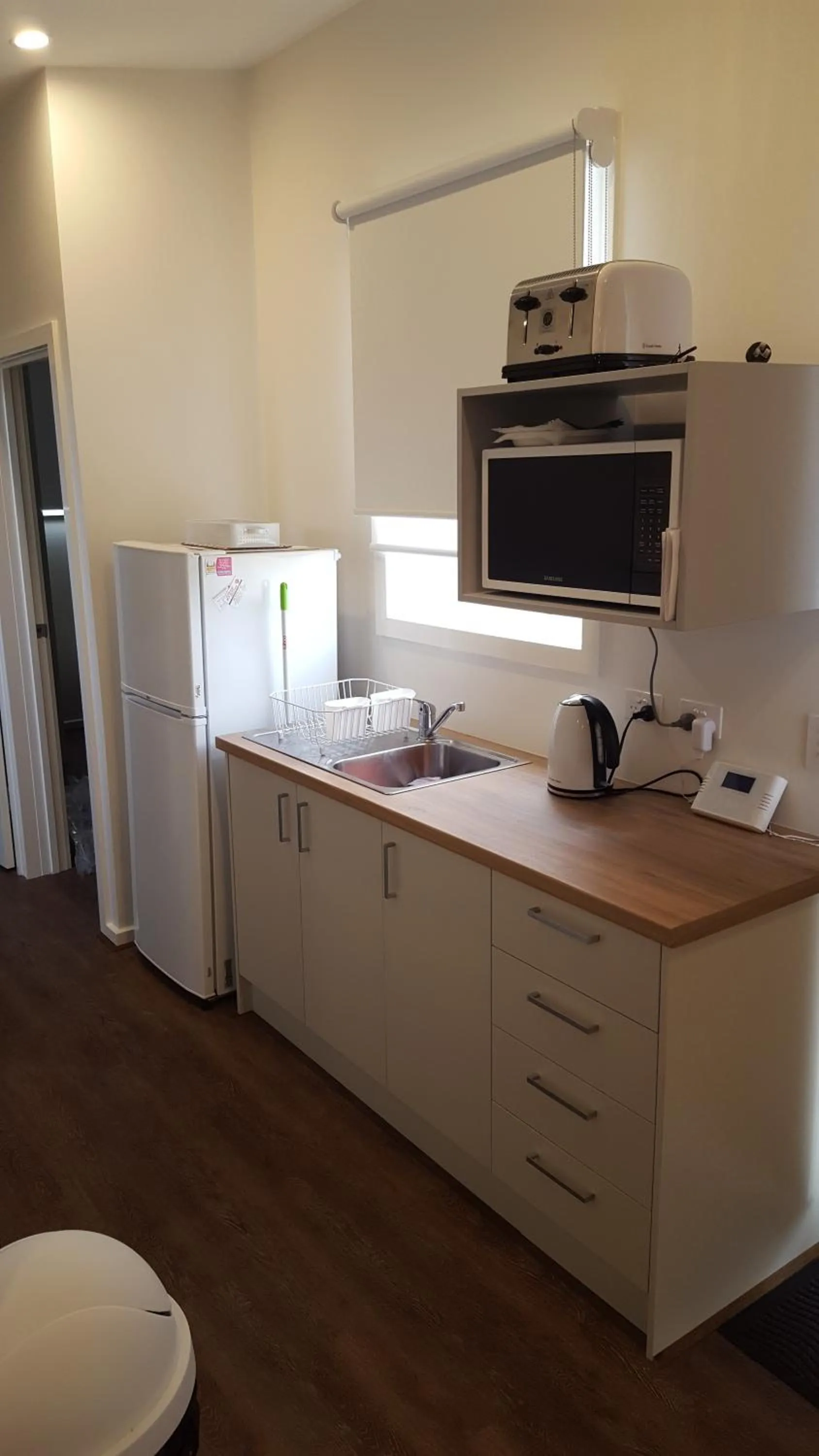 Kitchen or kitchenette in Lara Lodge