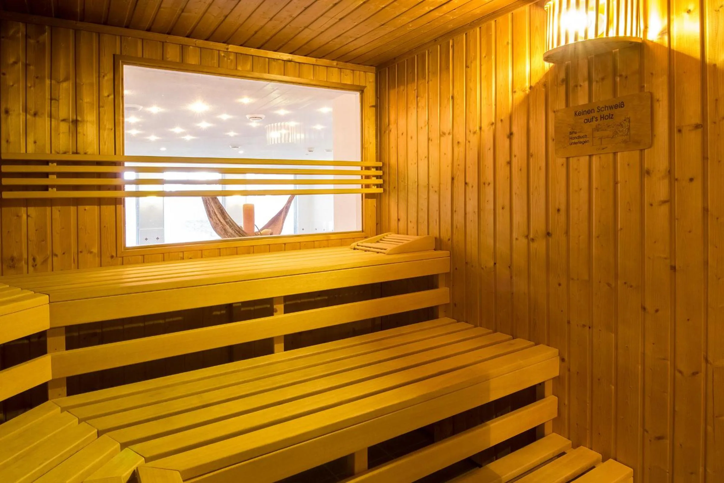 Sauna in Strandhotel Bansiner Hof