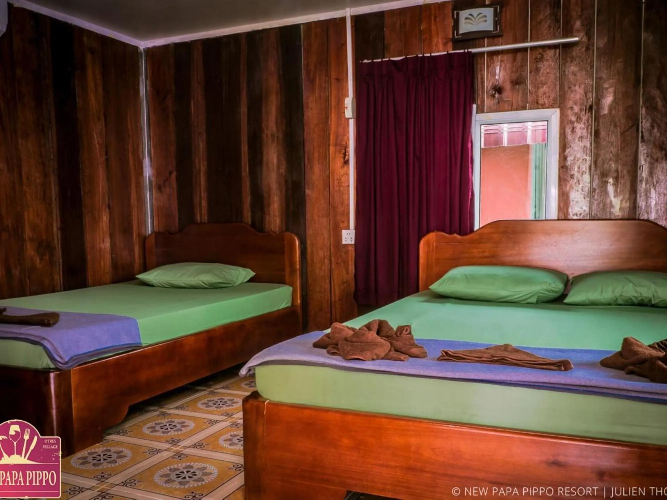 Bed in New Papa Pippo Resort