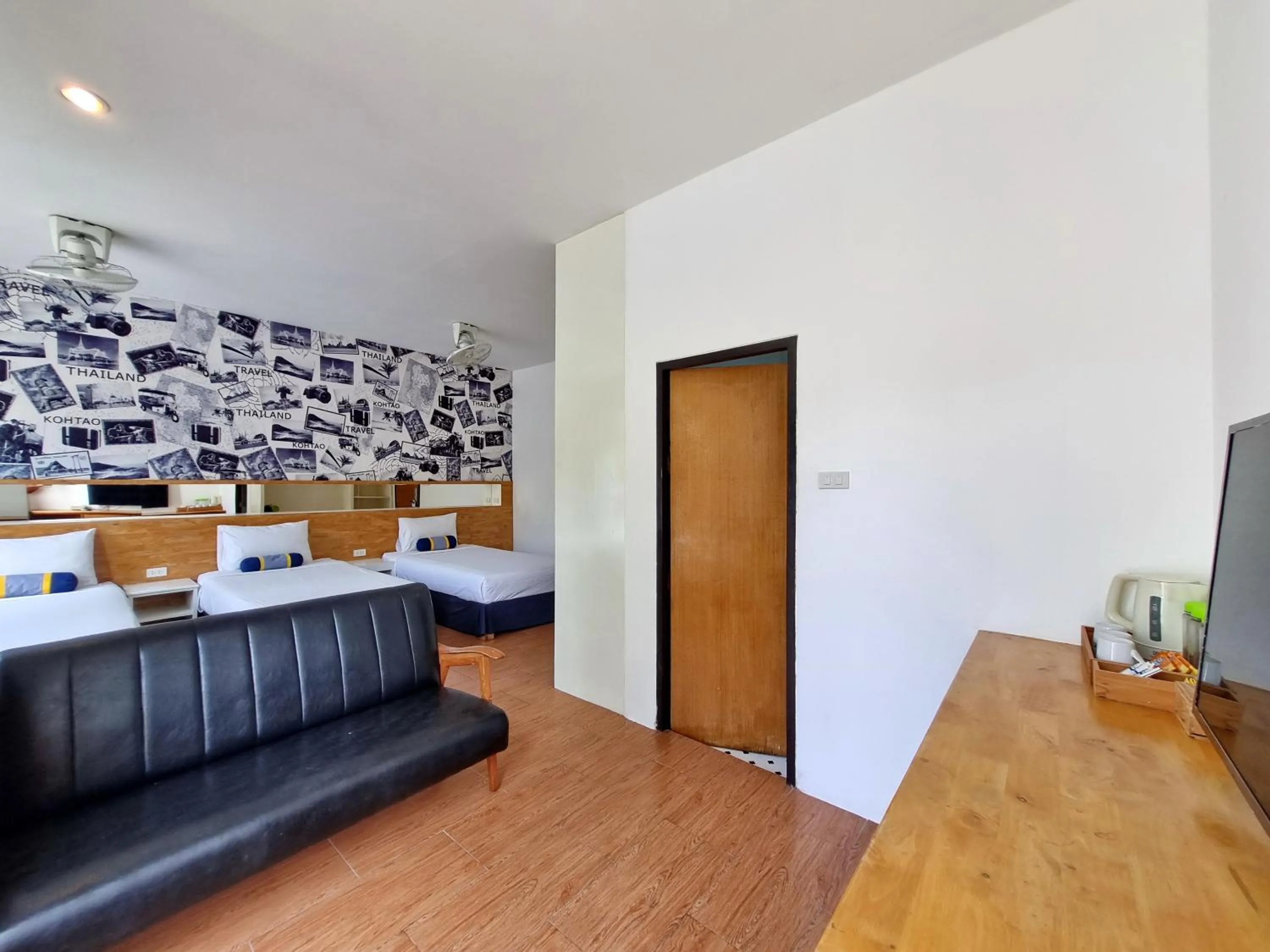 Bed in MAR24 Koh Tao Hotel