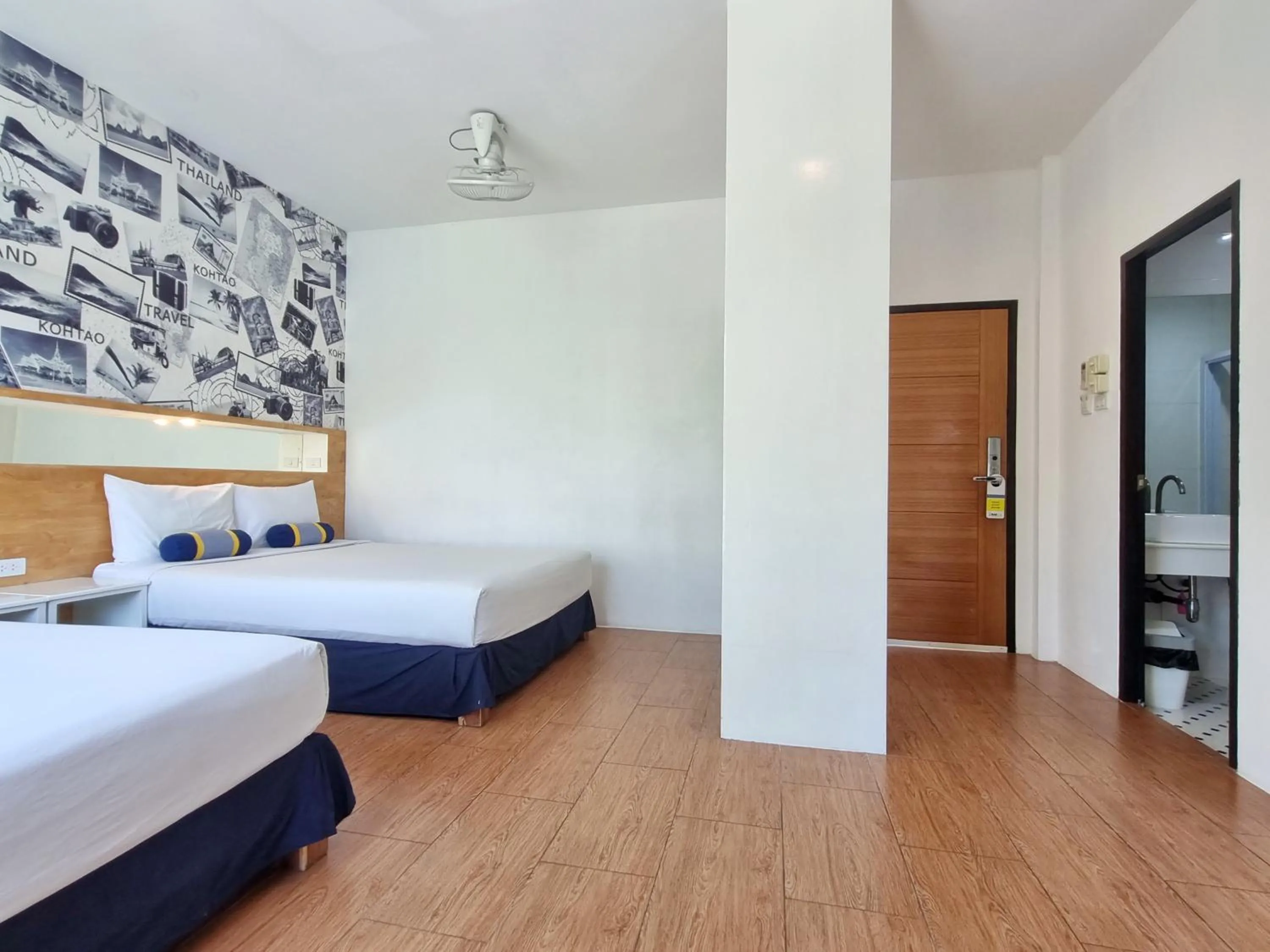 Bed in MAR24 Koh Tao Hotel