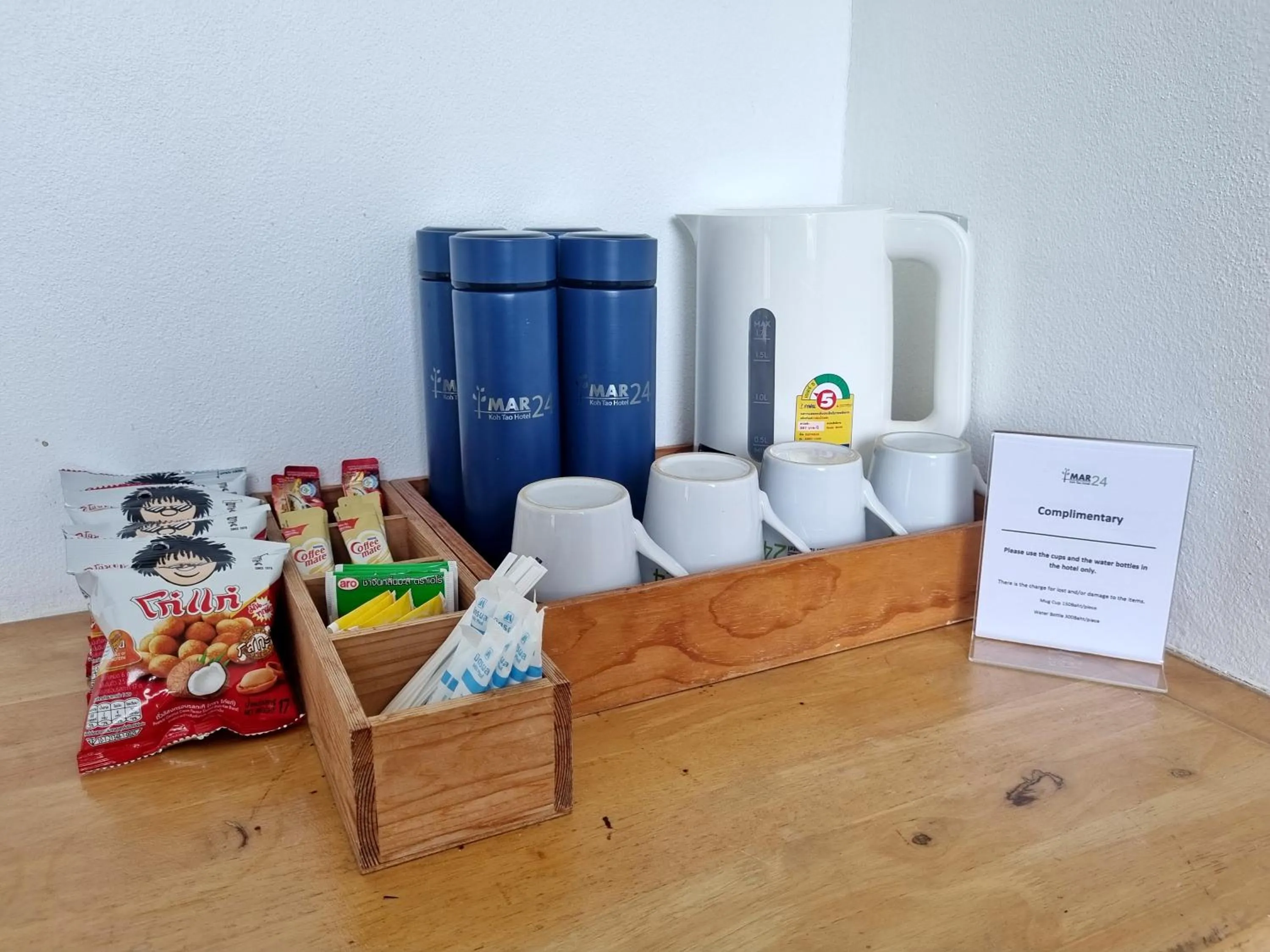 Coffee/tea facilities in MAR24 Koh Tao Hotel