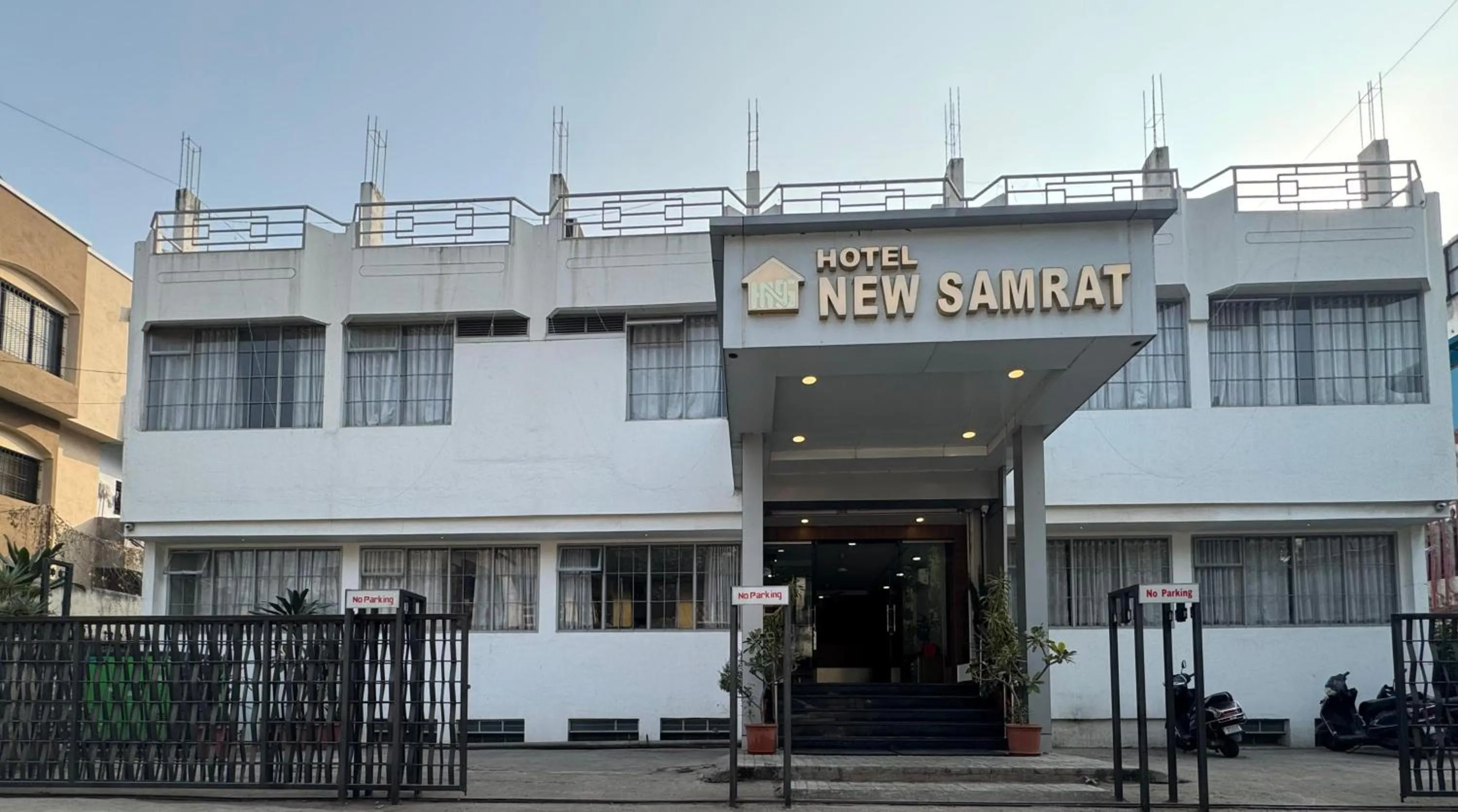 Property building in Hotel New Samrat