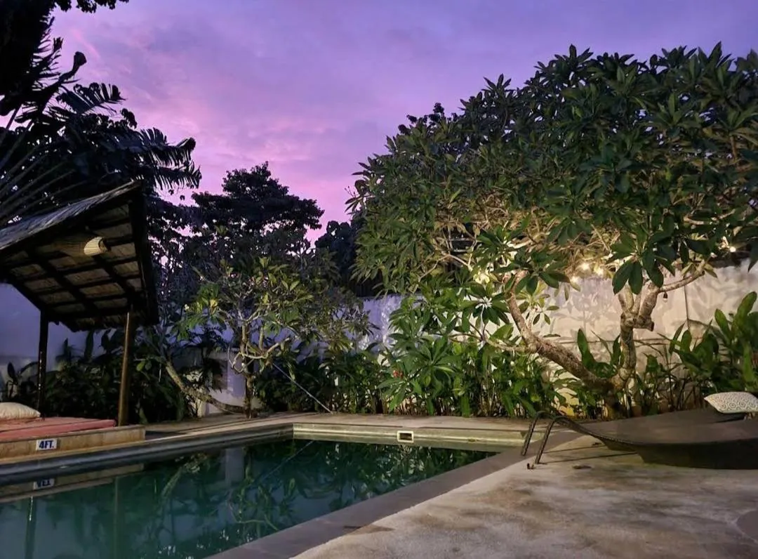 Pool view in Villa Kalachuchi V.K