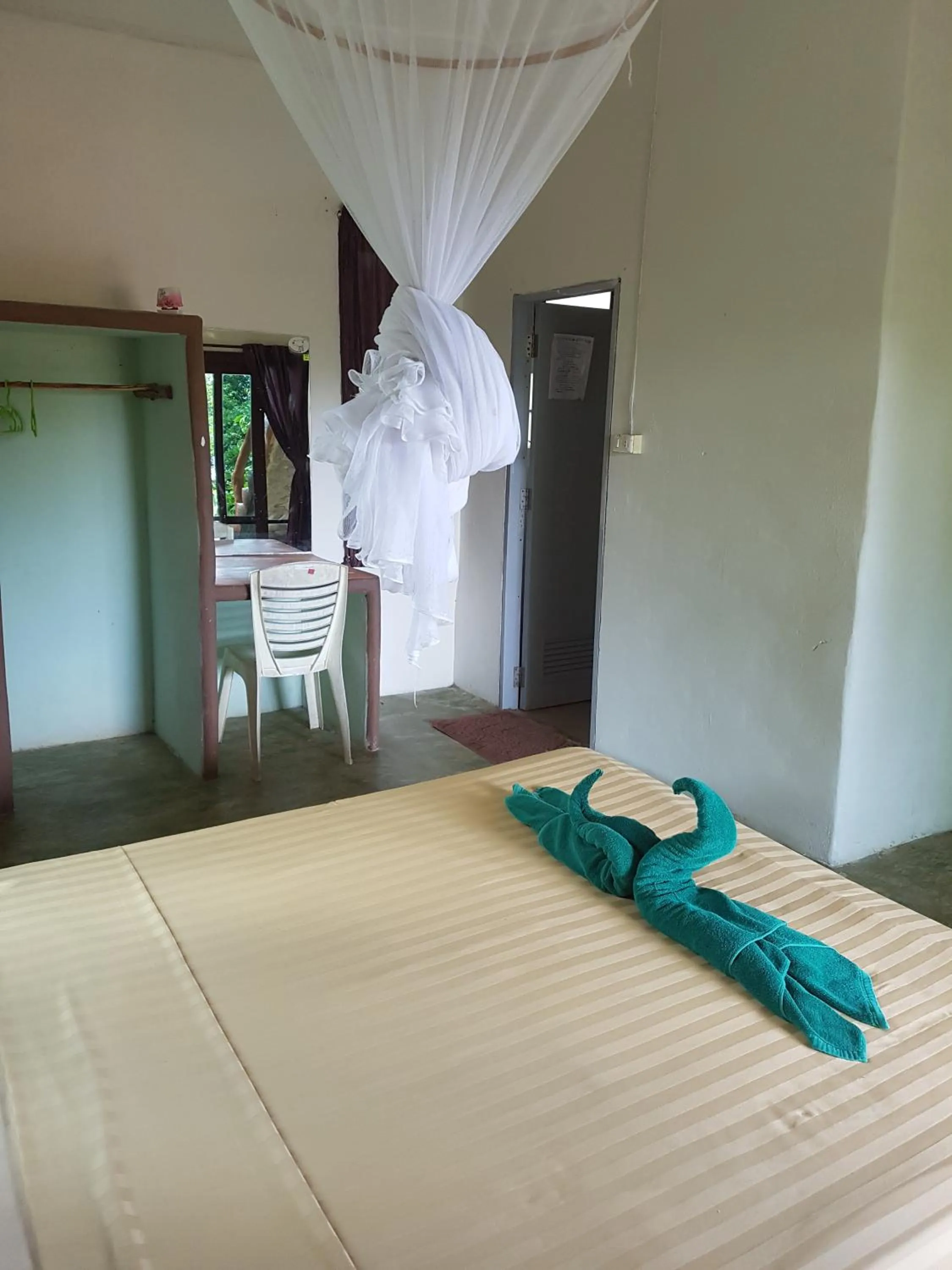 Bed in Poseidon Resort