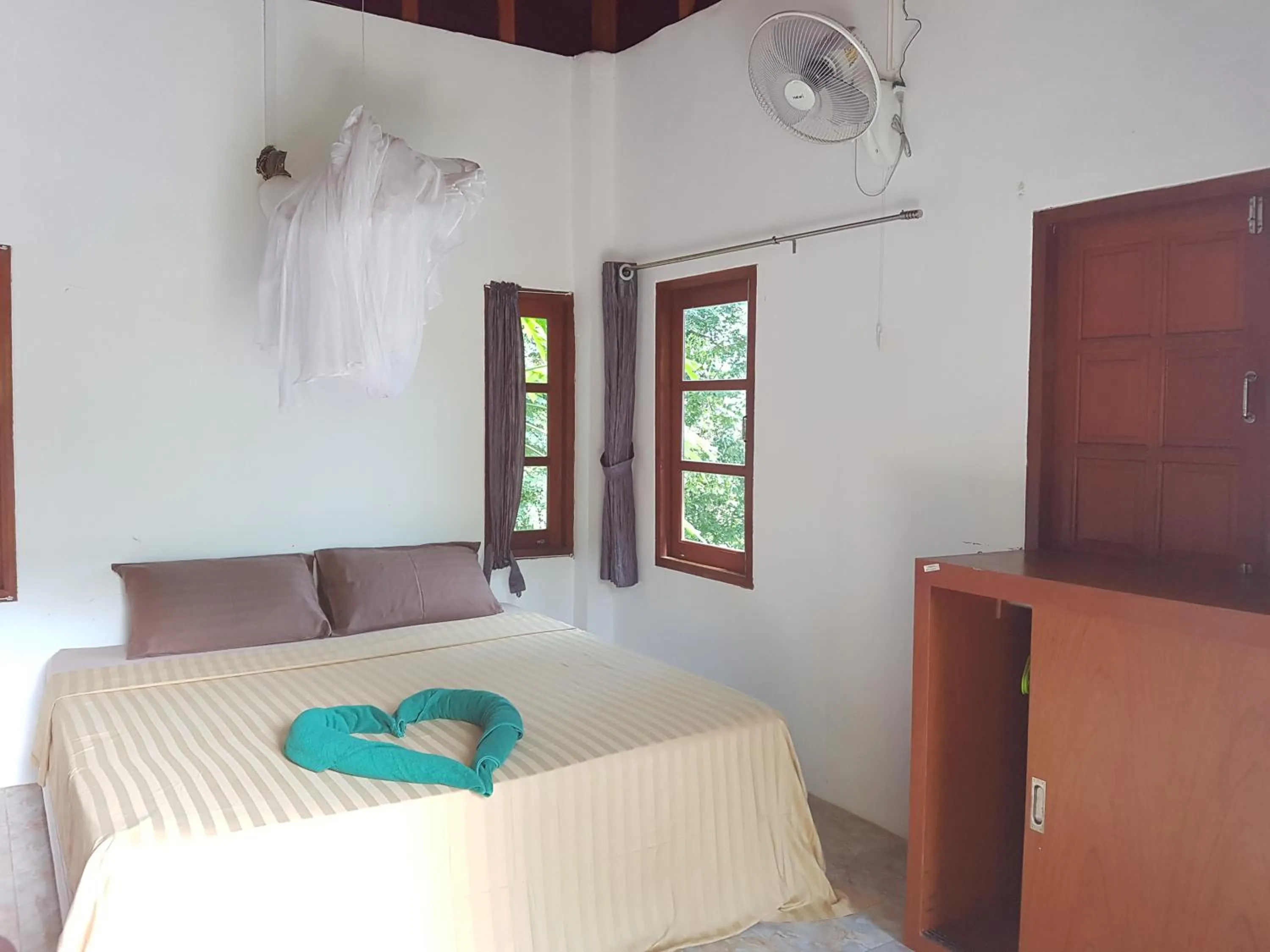 Bed in Poseidon Resort