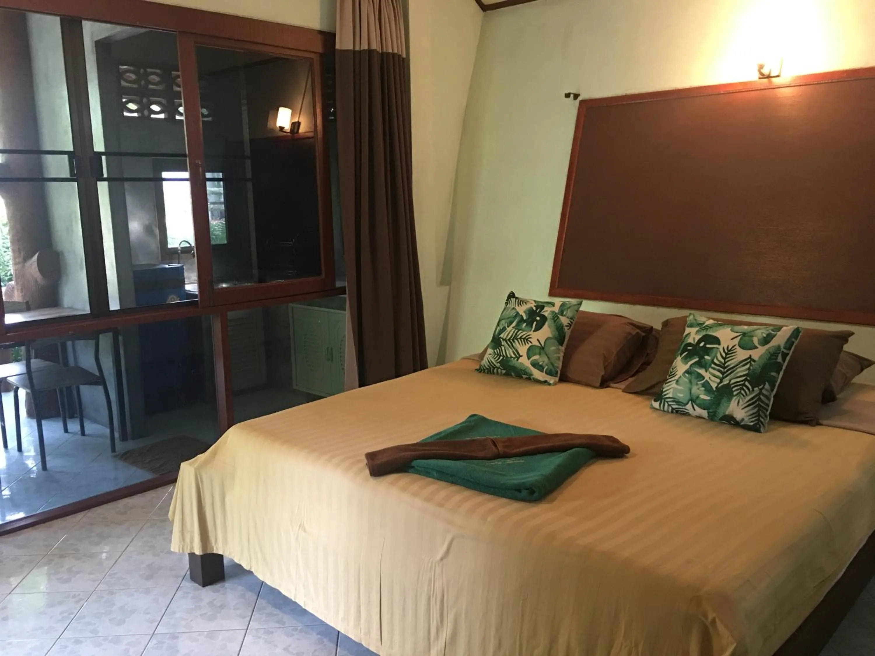 Bed in Poseidon Resort