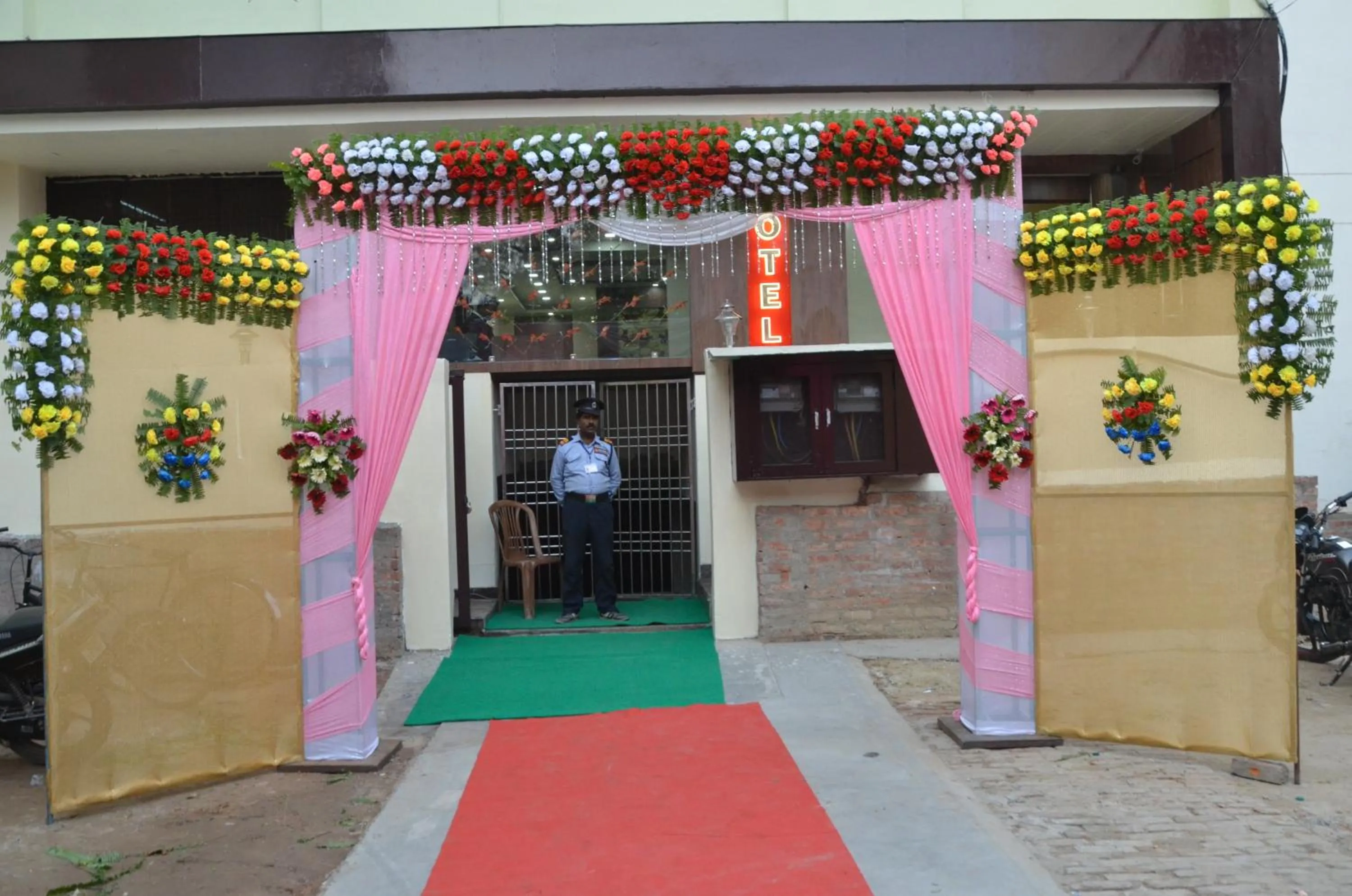 Lobby or reception in Hotel Rahil Palace