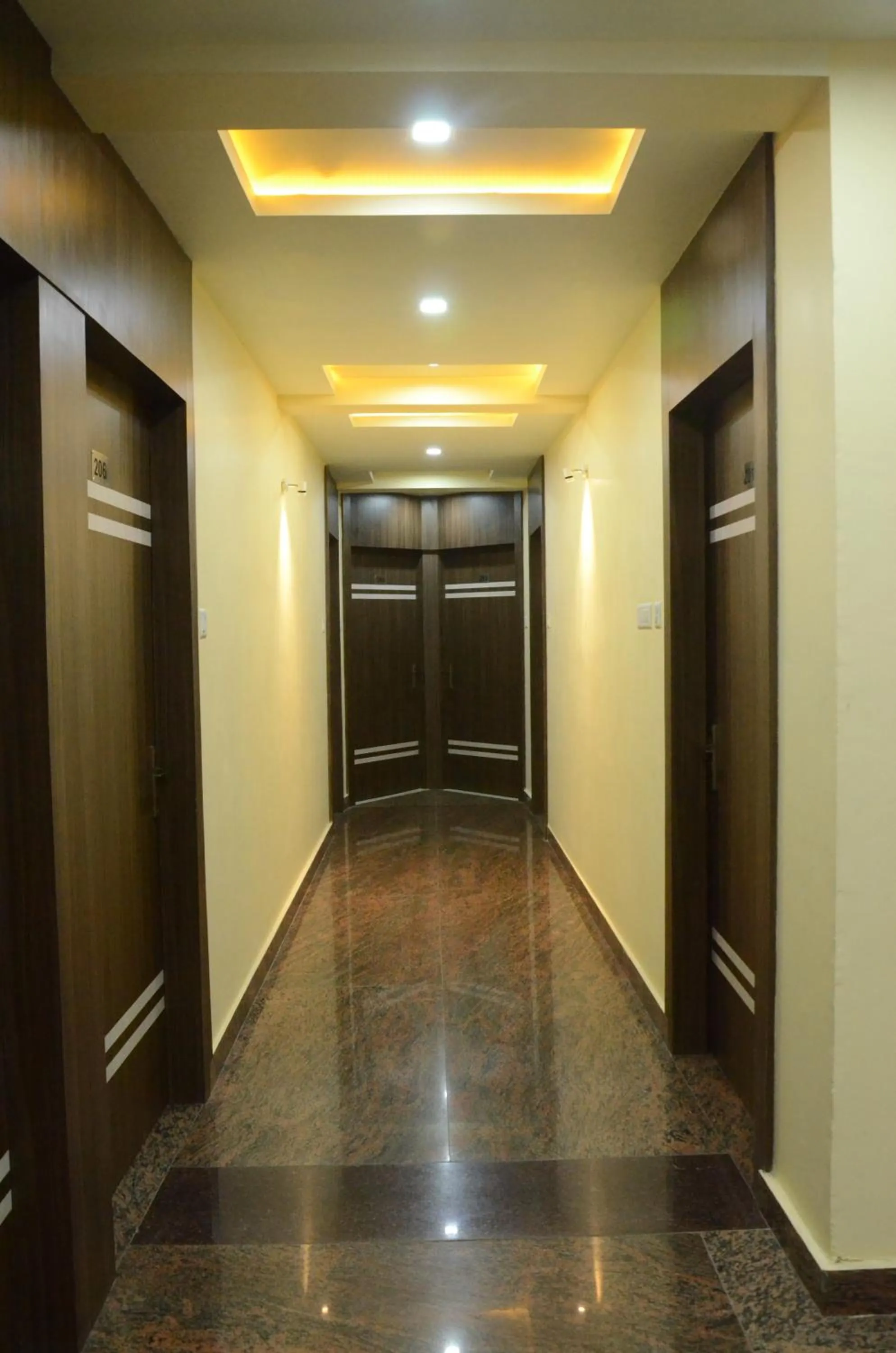 Lobby or reception in Hotel Rahil Palace