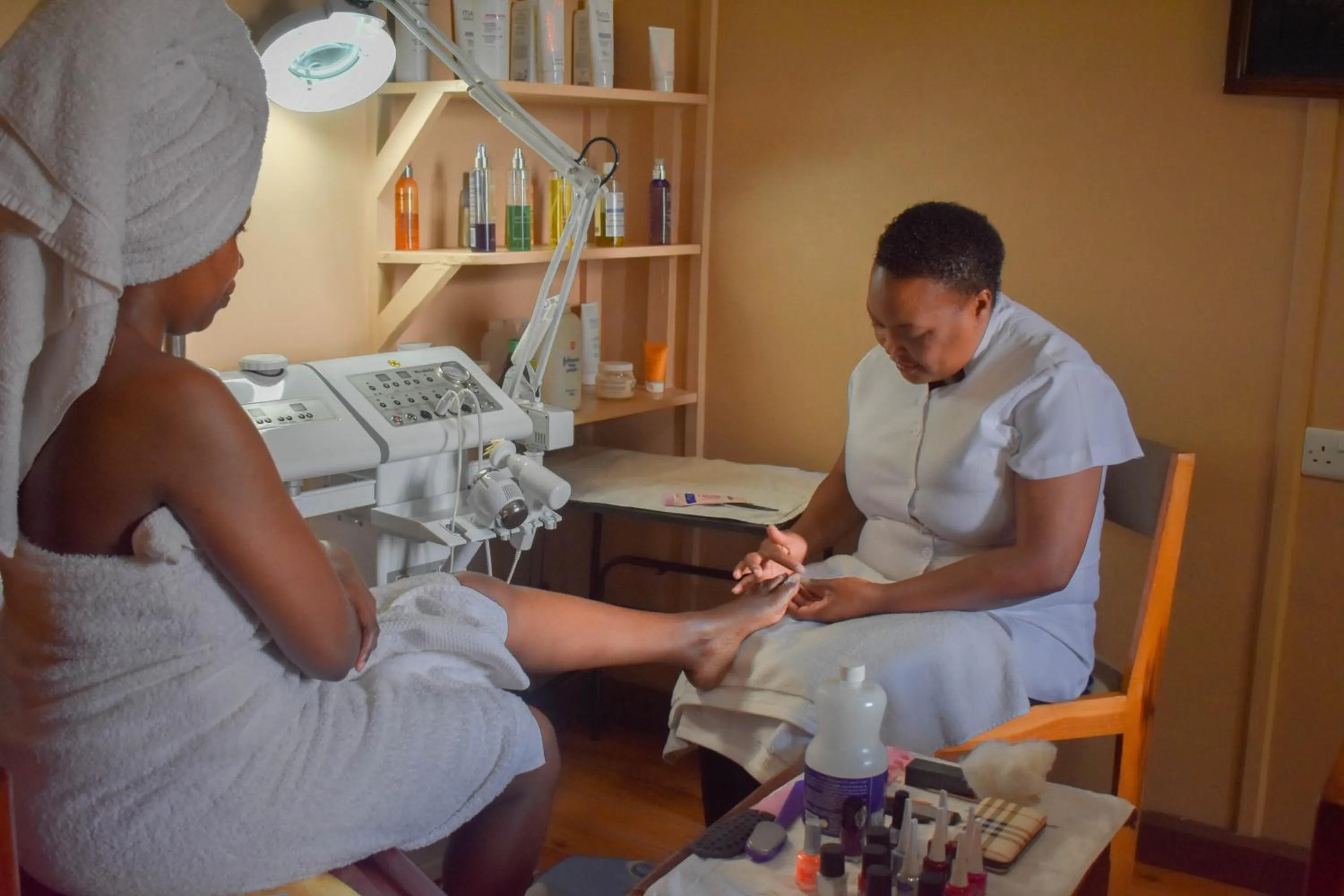 Massage in Lake Nakuru Lodge