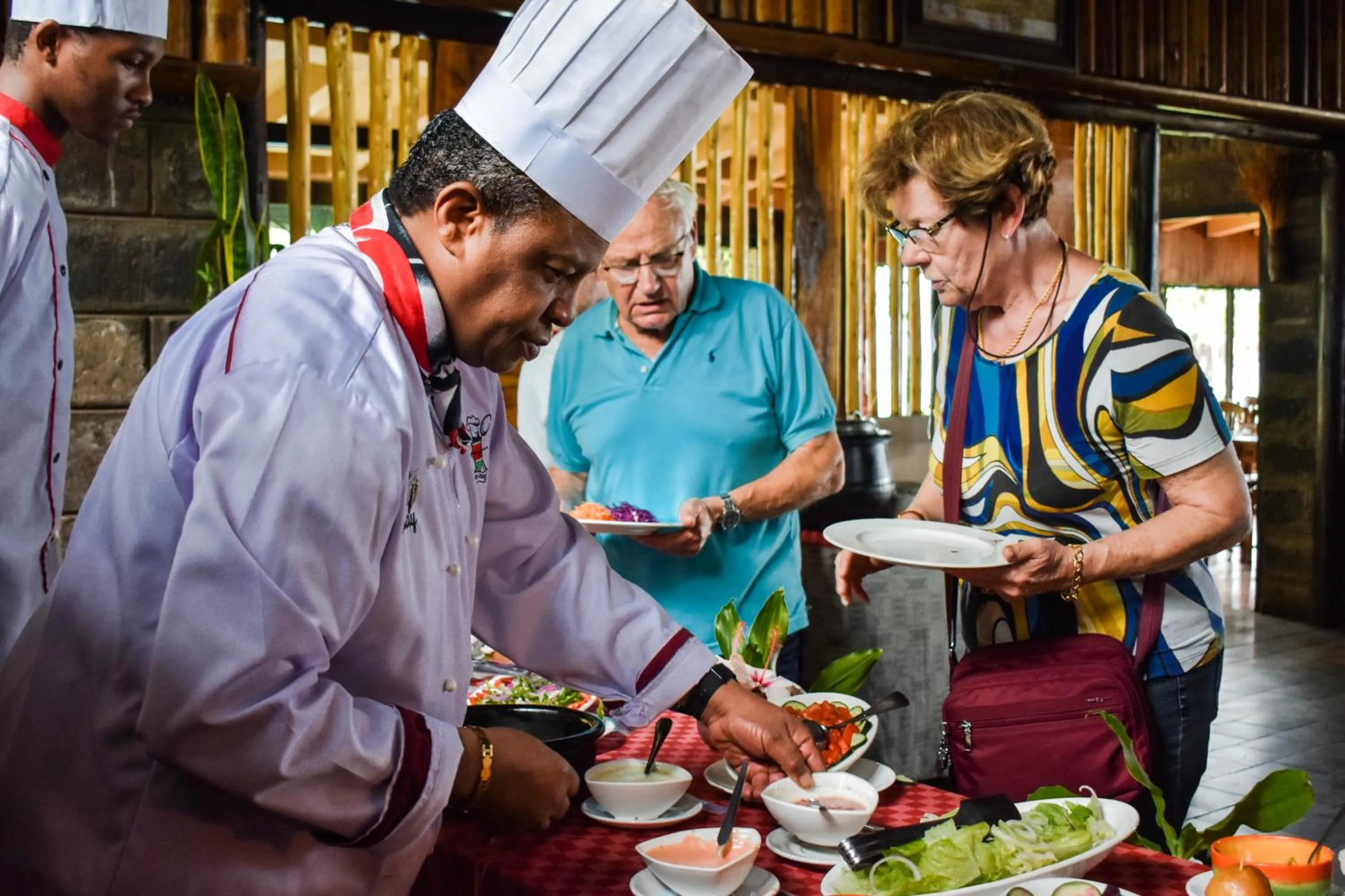 Staff in Lake Nakuru Lodge