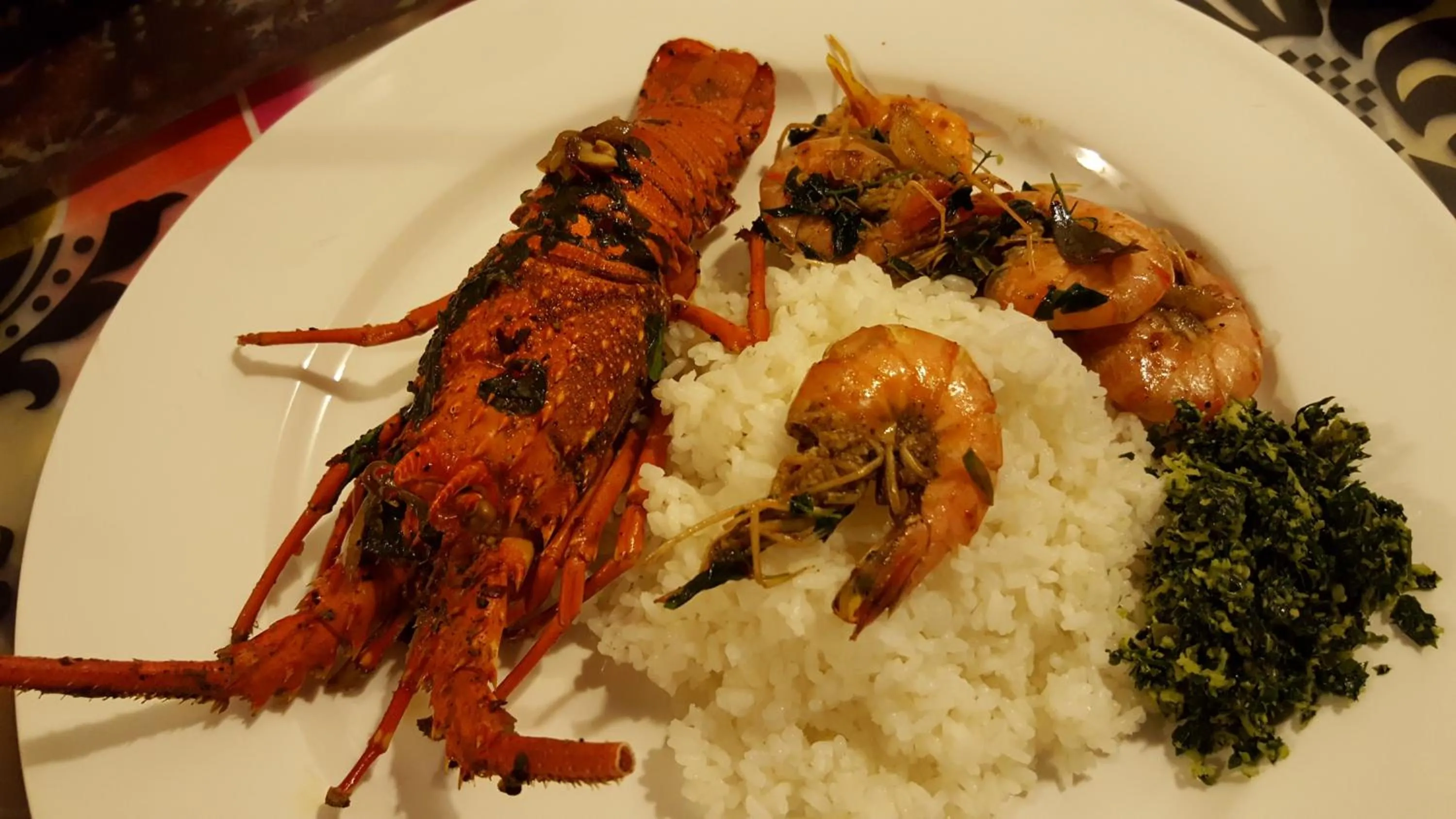 Dinner in Emildale Villa