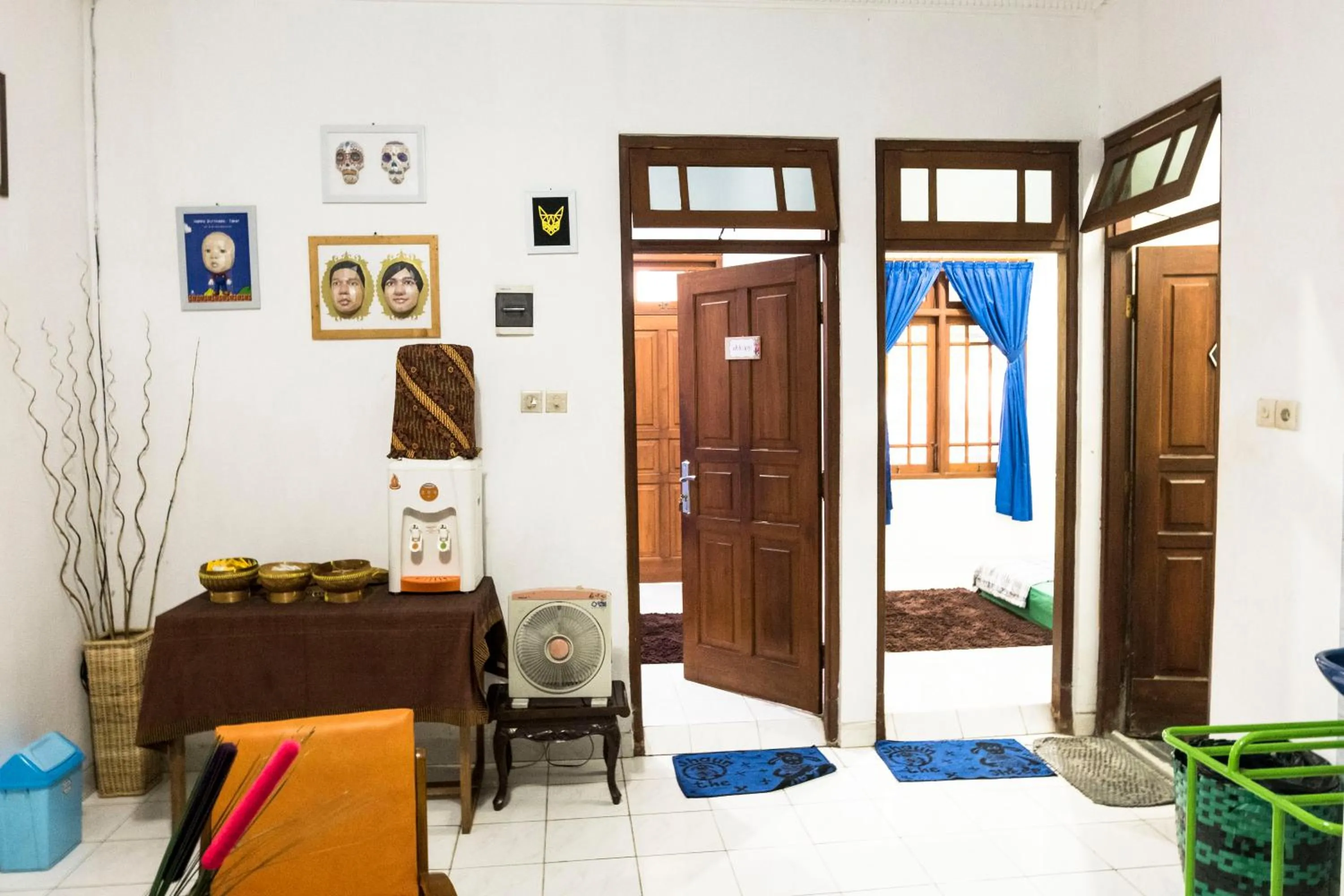 Living room in Glory Homestay