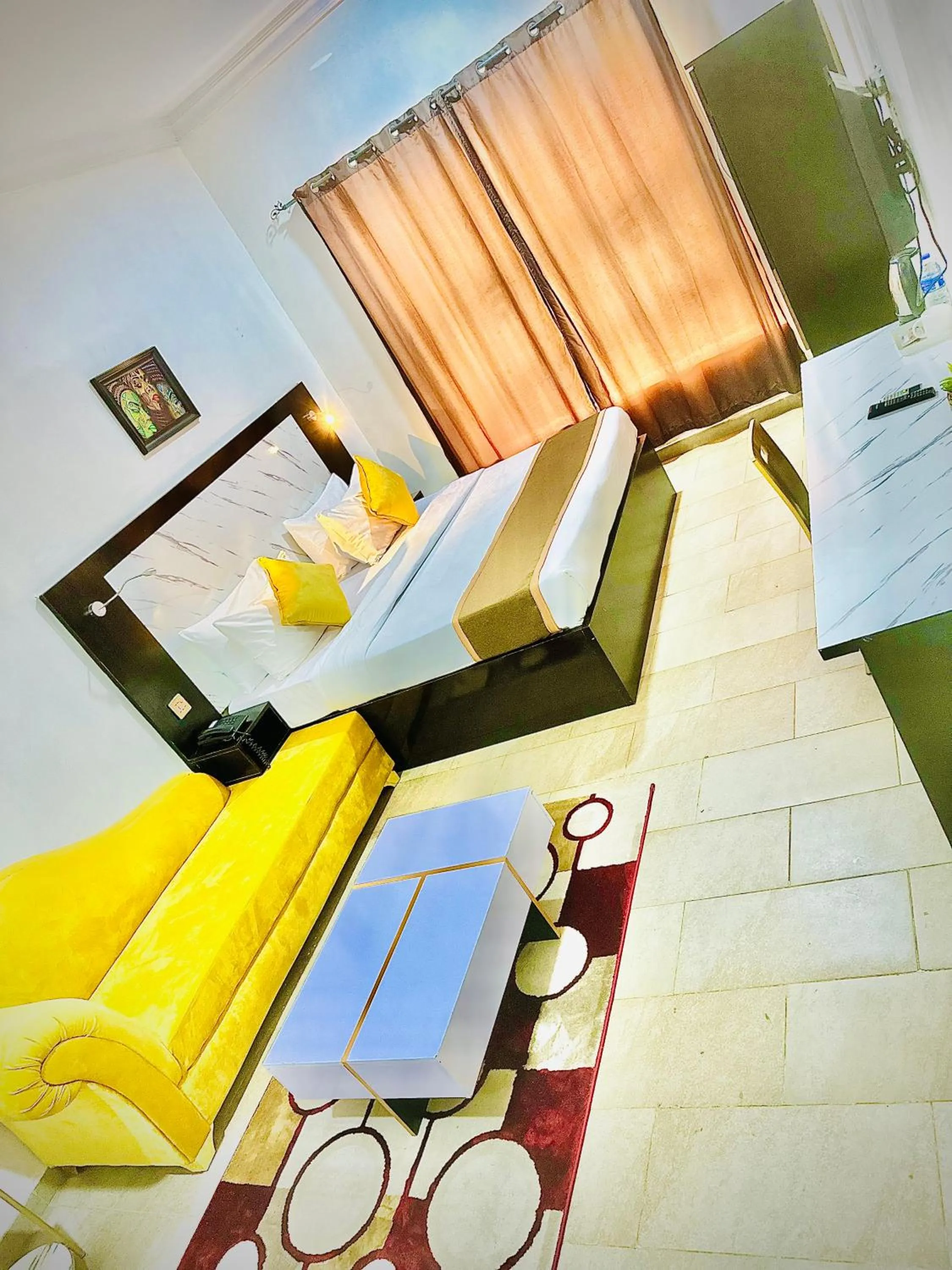 Bedroom in Posh Hotel and Suites Ikeja
