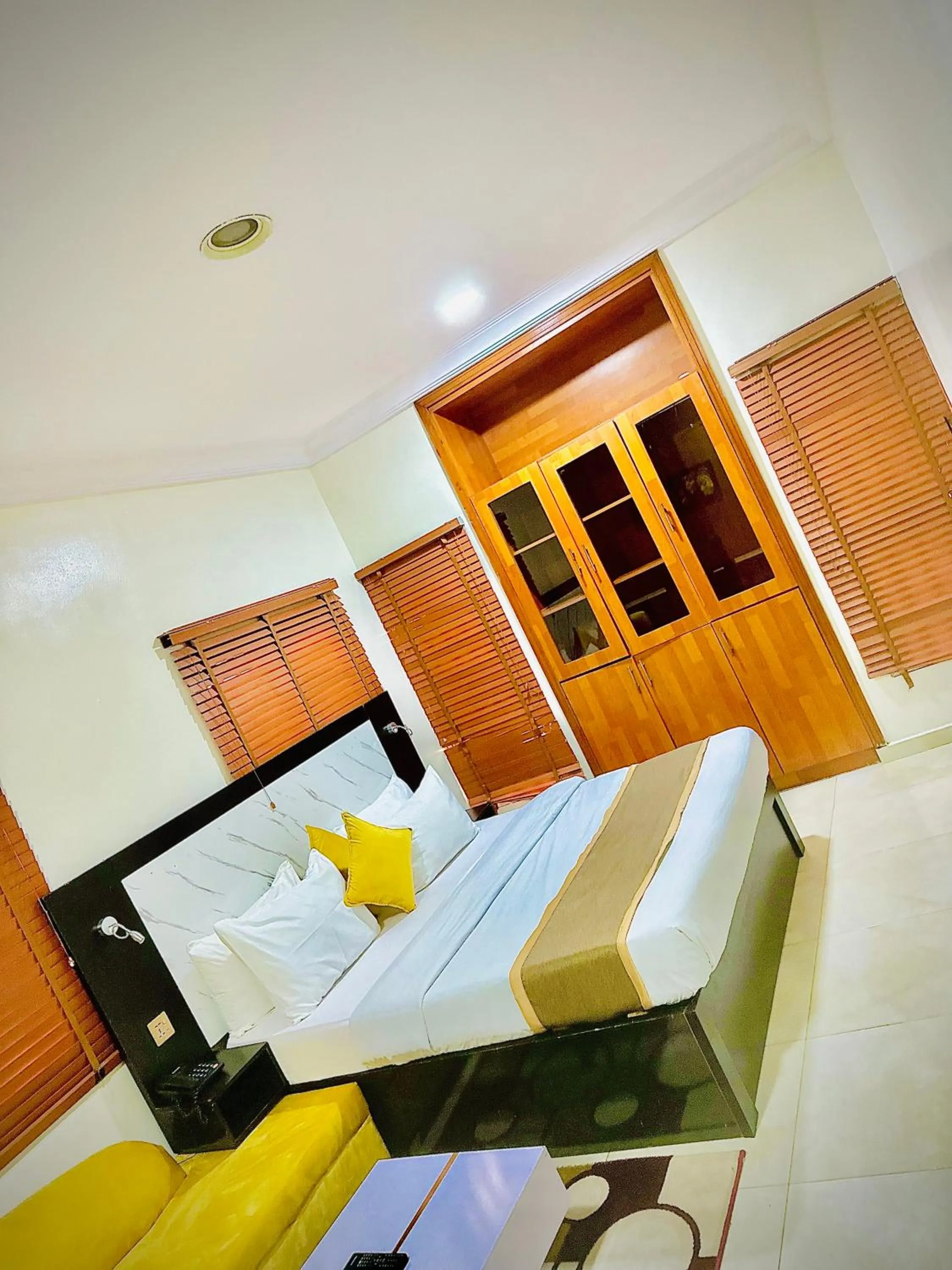 Seating area in Posh Hotel and Suites Ikeja