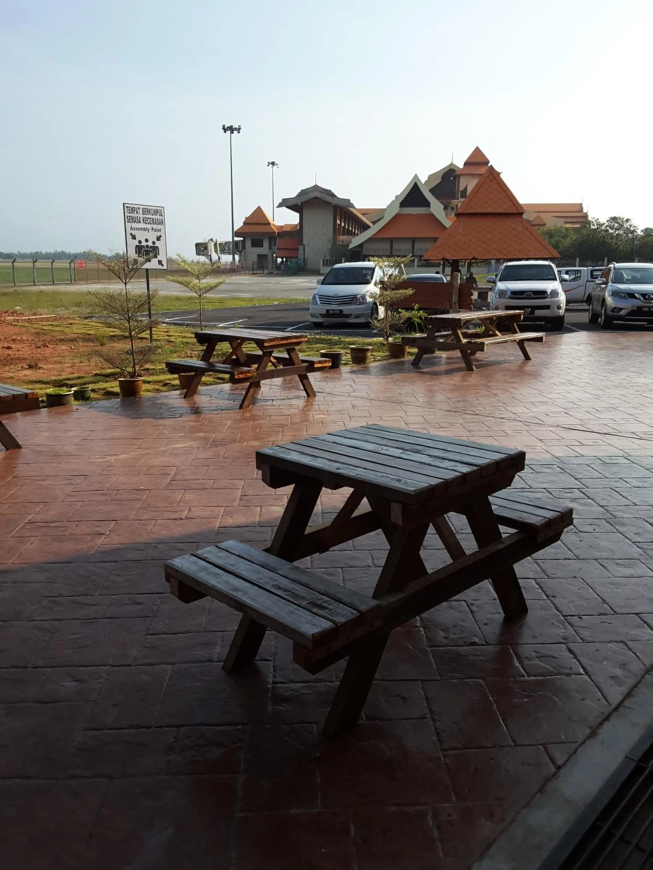 Patio in AM Transit Inn Kuala Terengganu