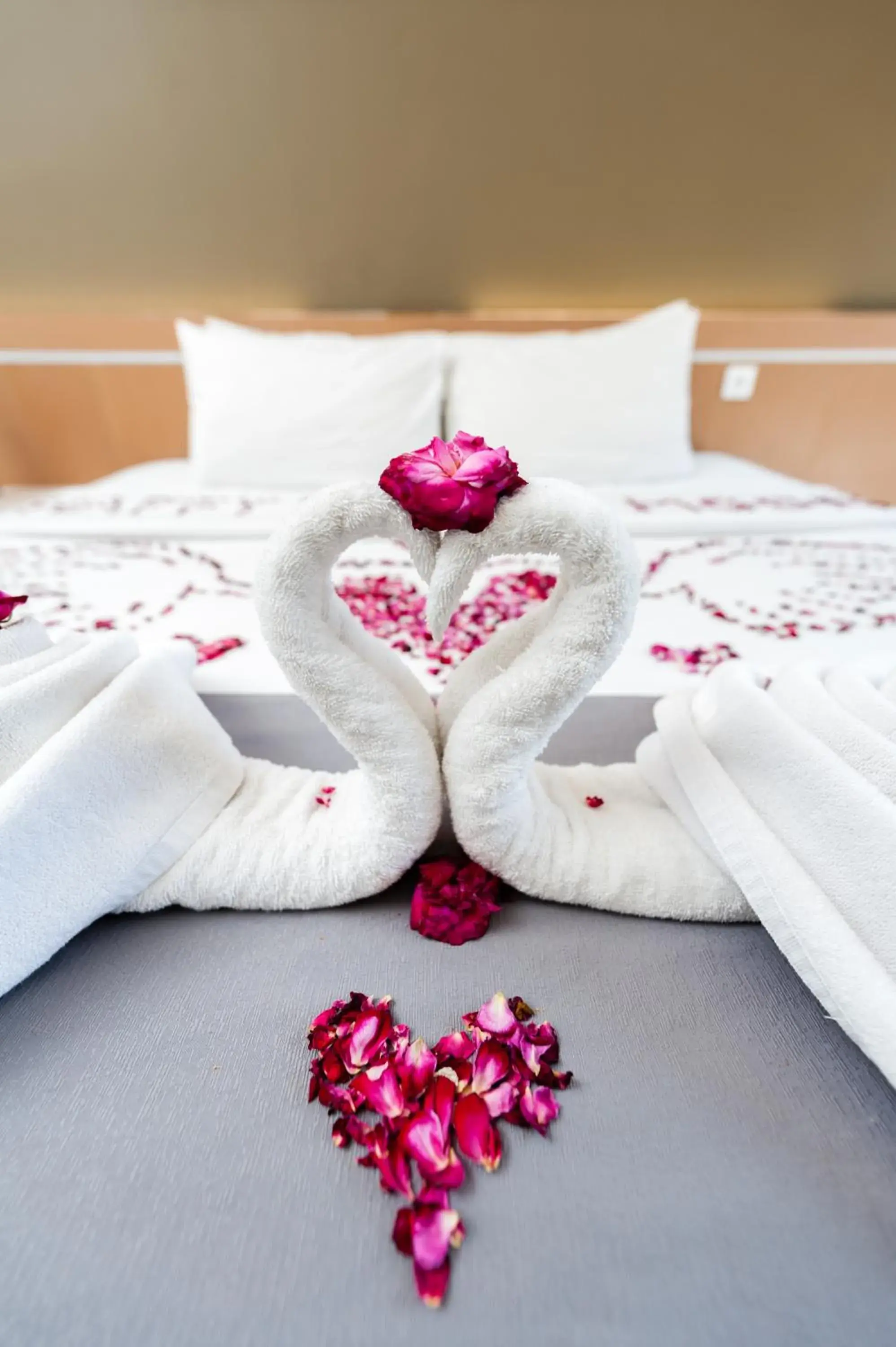 Bed in Nava Hotel Tawangmangu Bed in Nava Hotel Tawangmangu