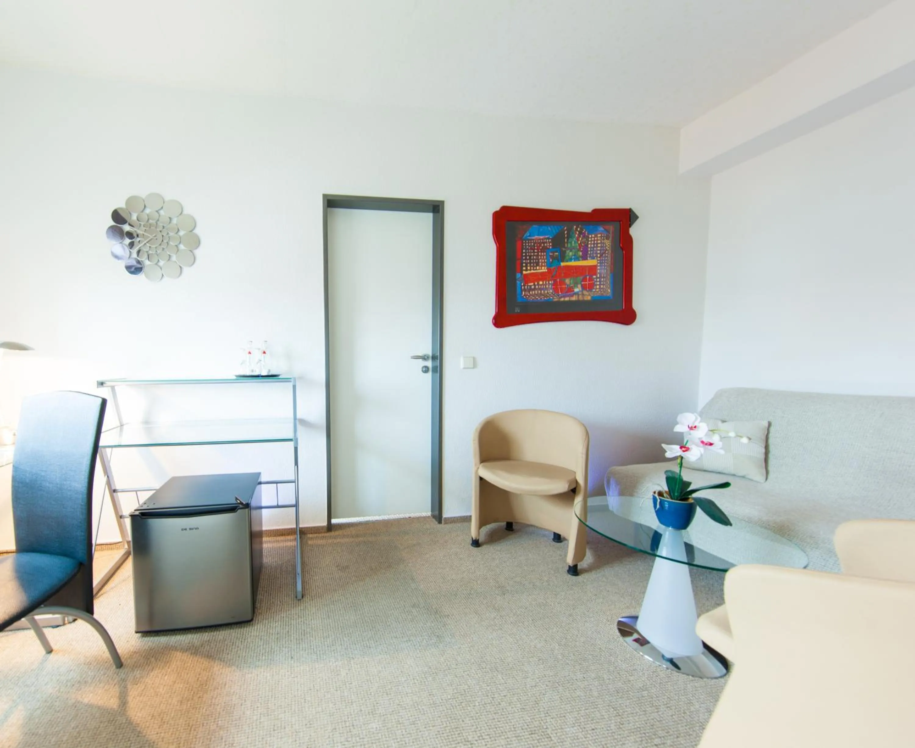 Living room in Garni-Hotel An der Weide