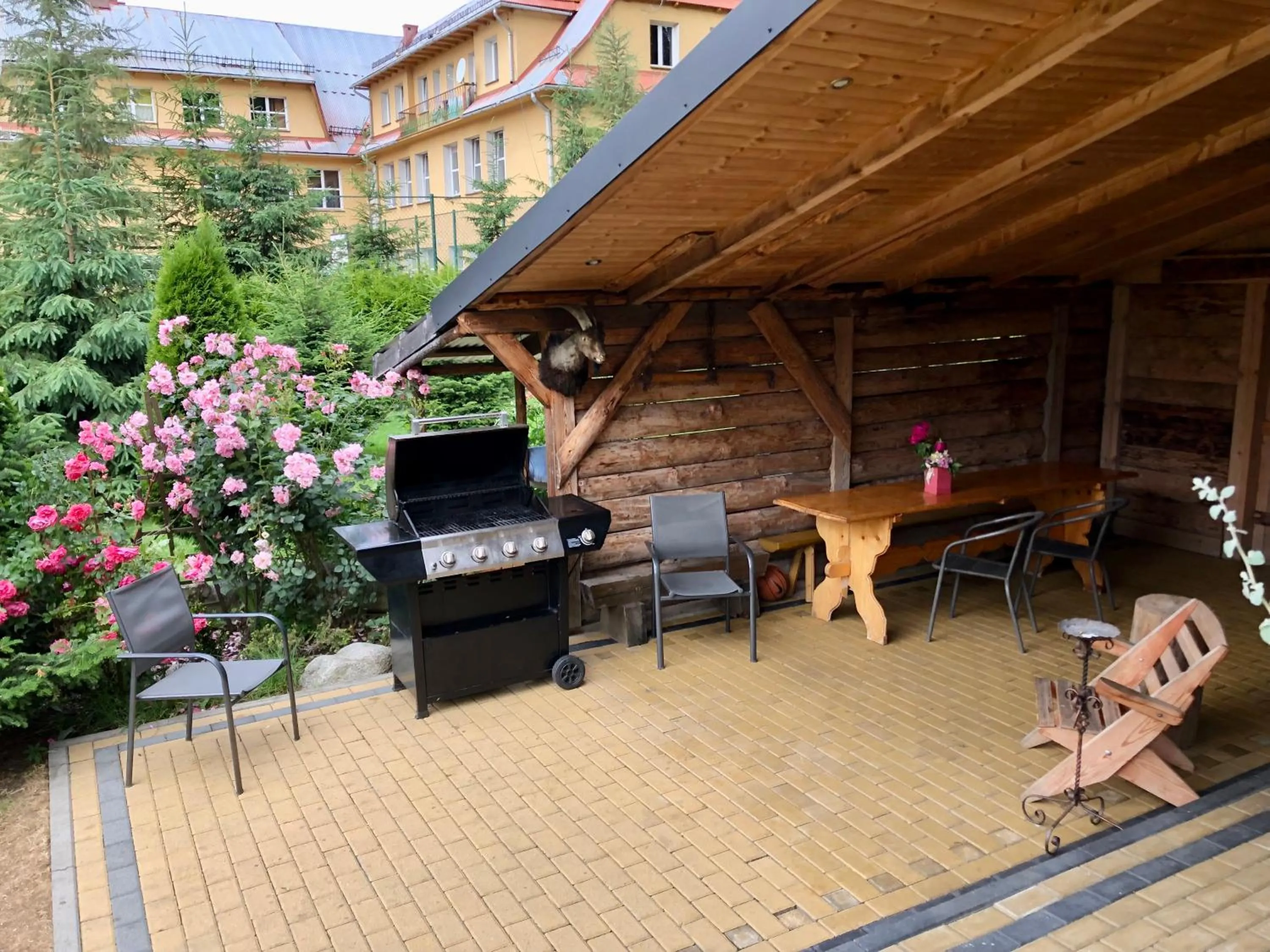 Patio in Dom wypoczynkowy Stoch Mądry