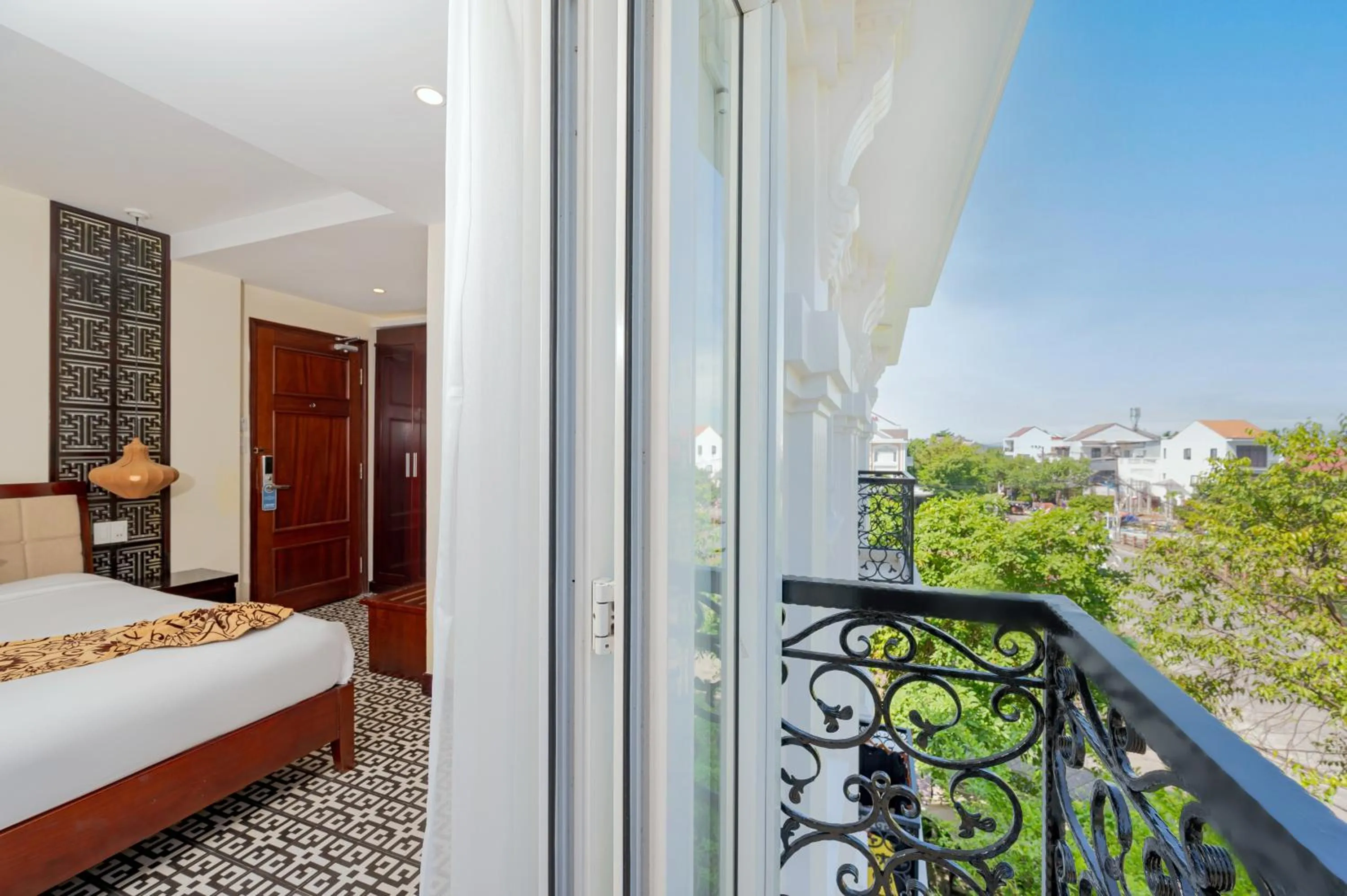 View (from property/room), Bed in Hoi An Canal House