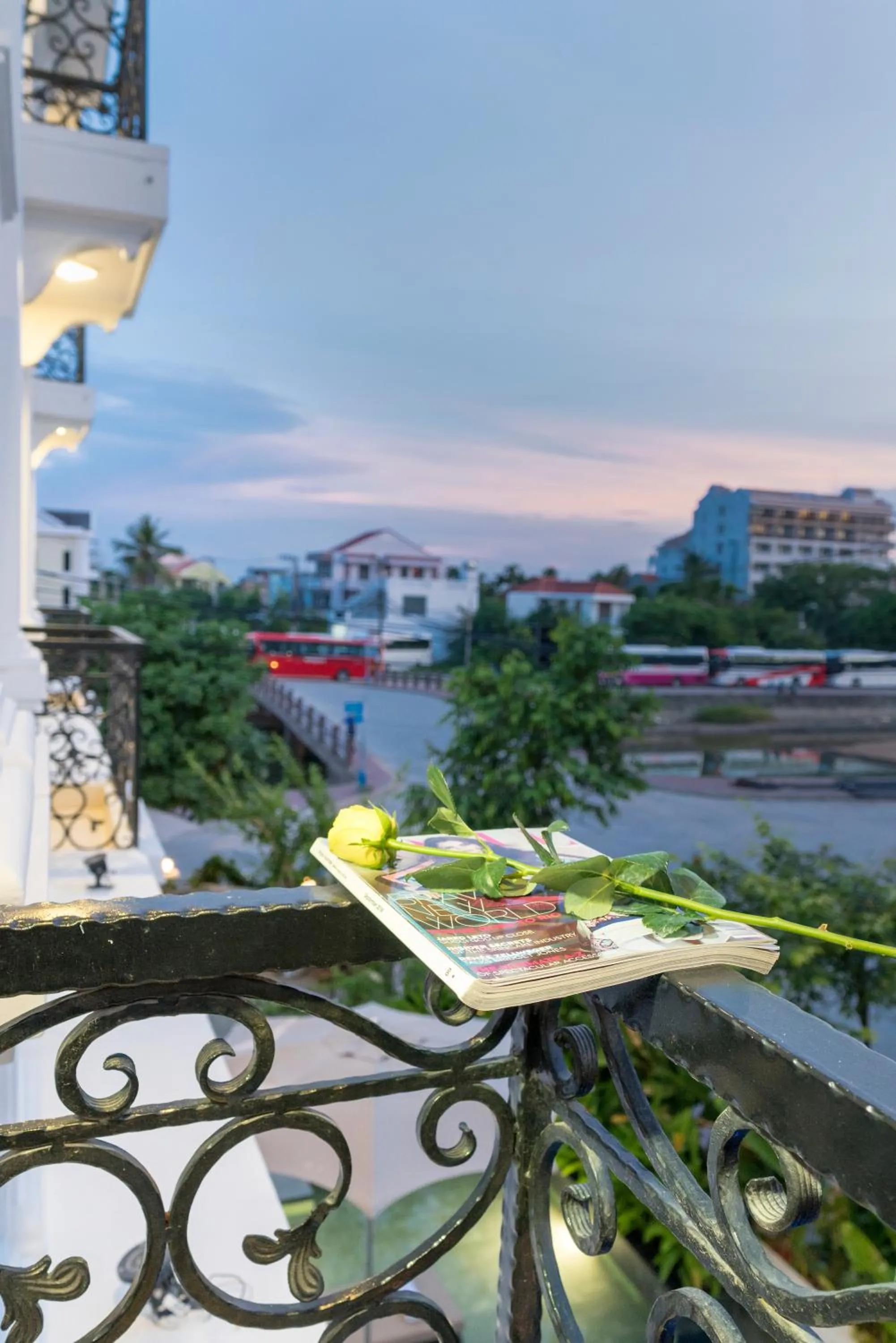 Balcony/Terrace in Hoi An Canal House