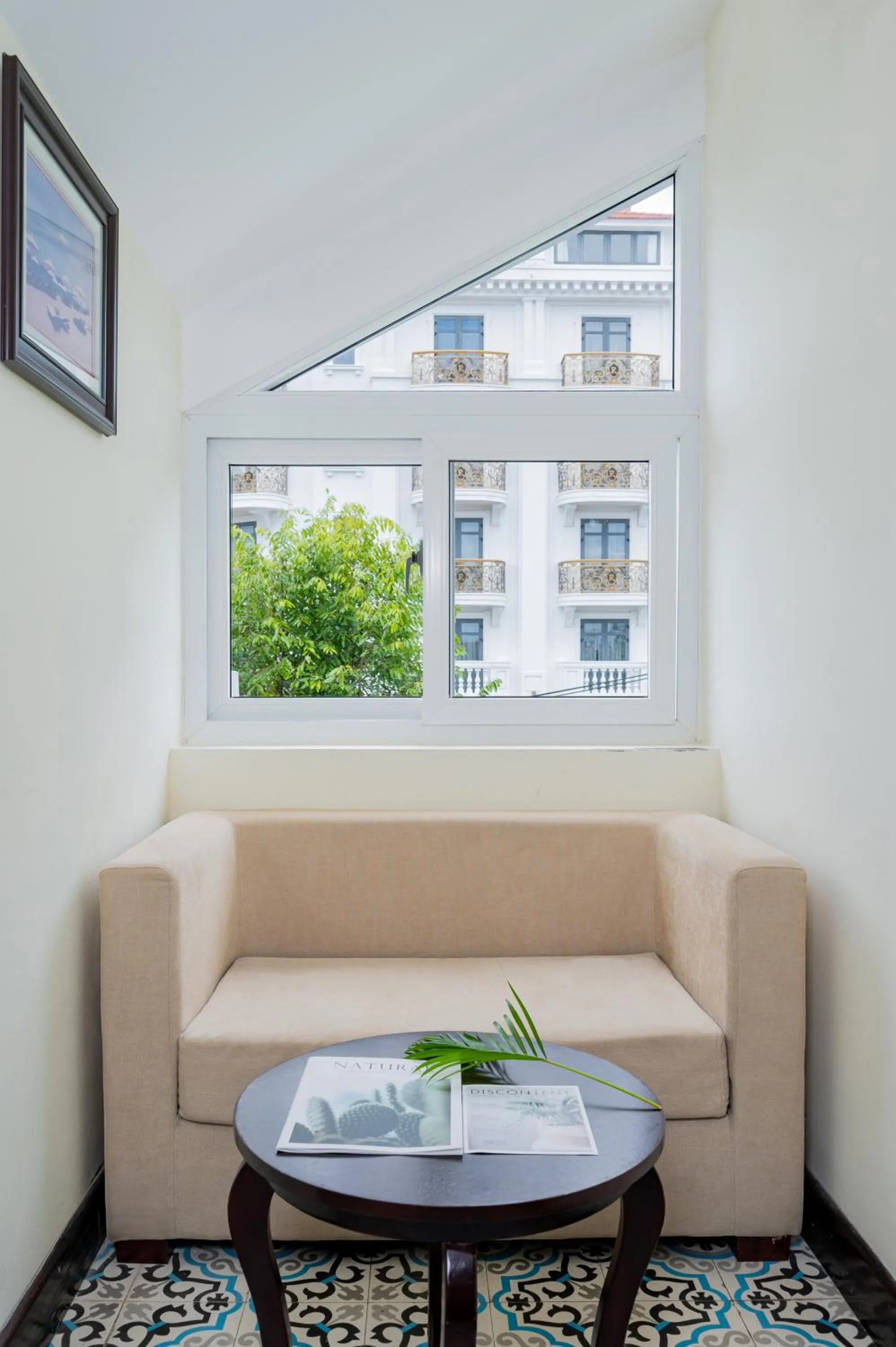Seating area in Hoi An Canal House